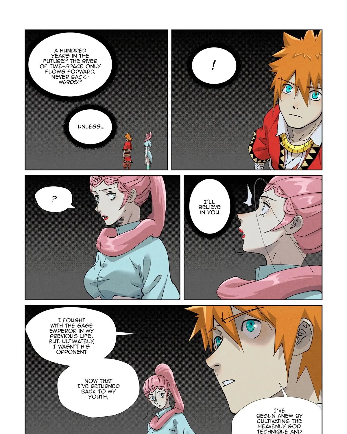Tales Of Demons And Gods Zinmanga X Chapter 420.5 Page 17