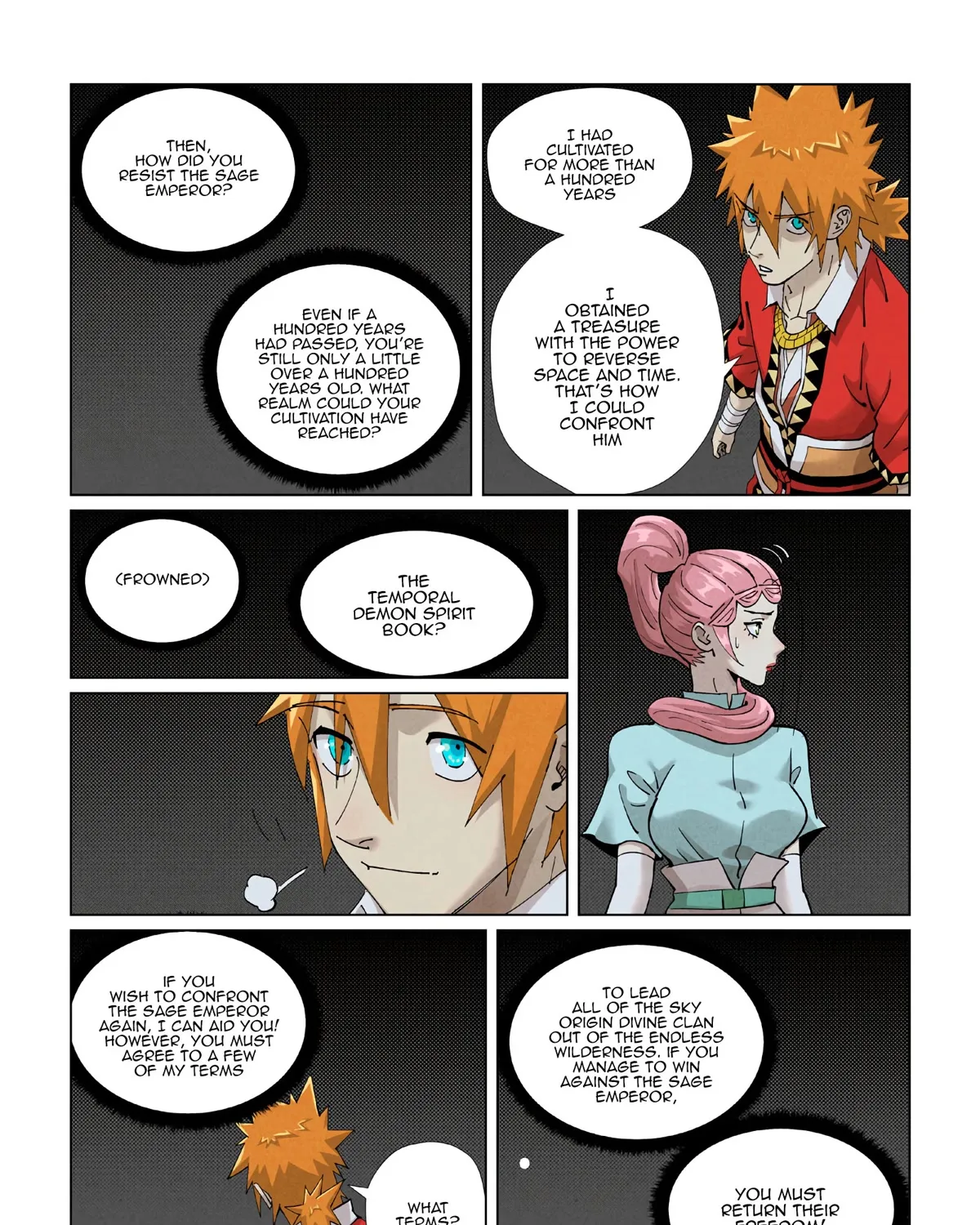 Tales Of Demons And Gods Zinmanga X Chapter 420.5 Page 21