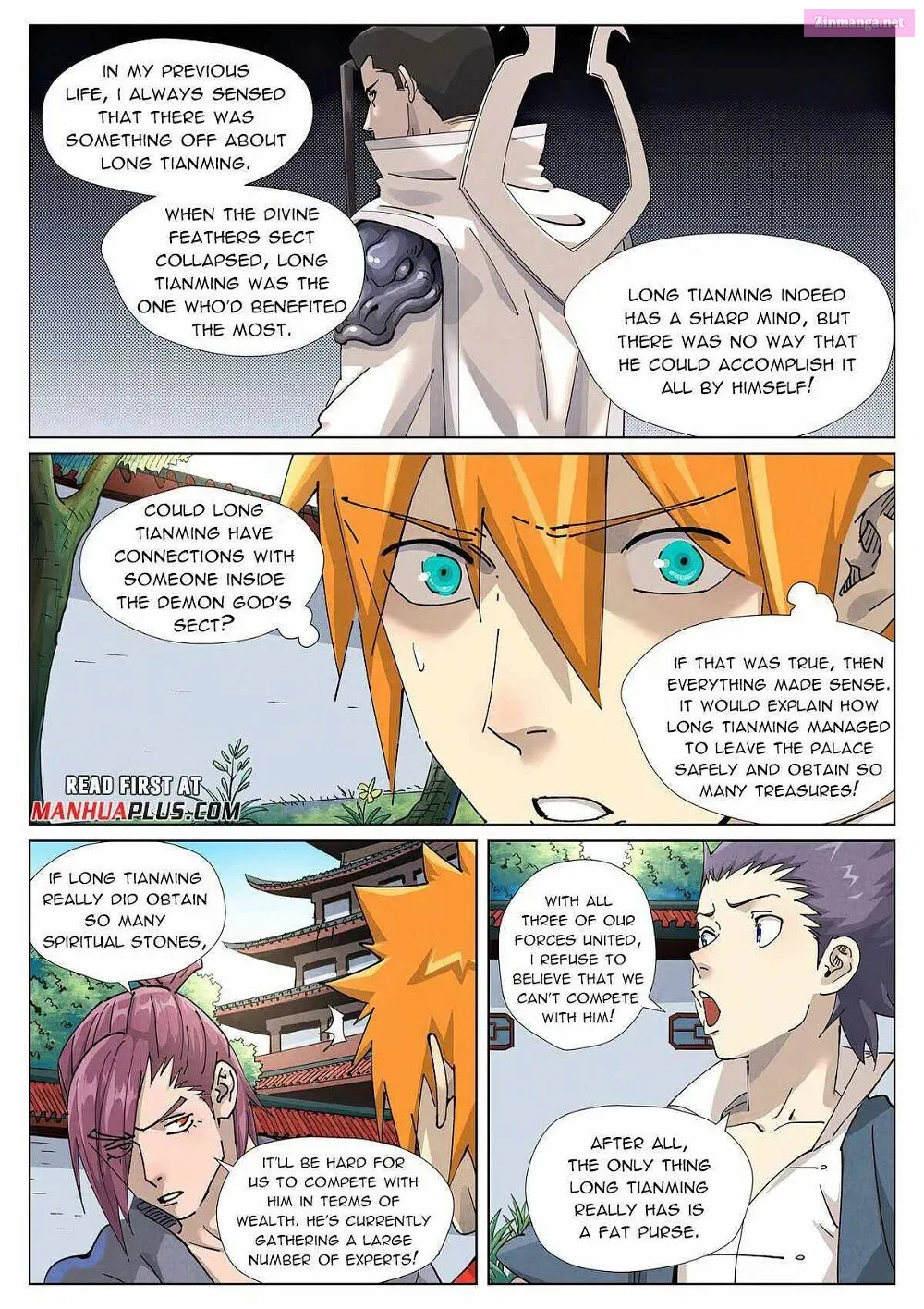Tales Of Demons And Gods Zinmanga X Chapter 413.2 Page 4