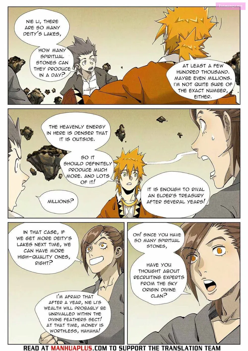 Tales Of Demons And Gods Zinmanga X Chapter 413.2 Page 9