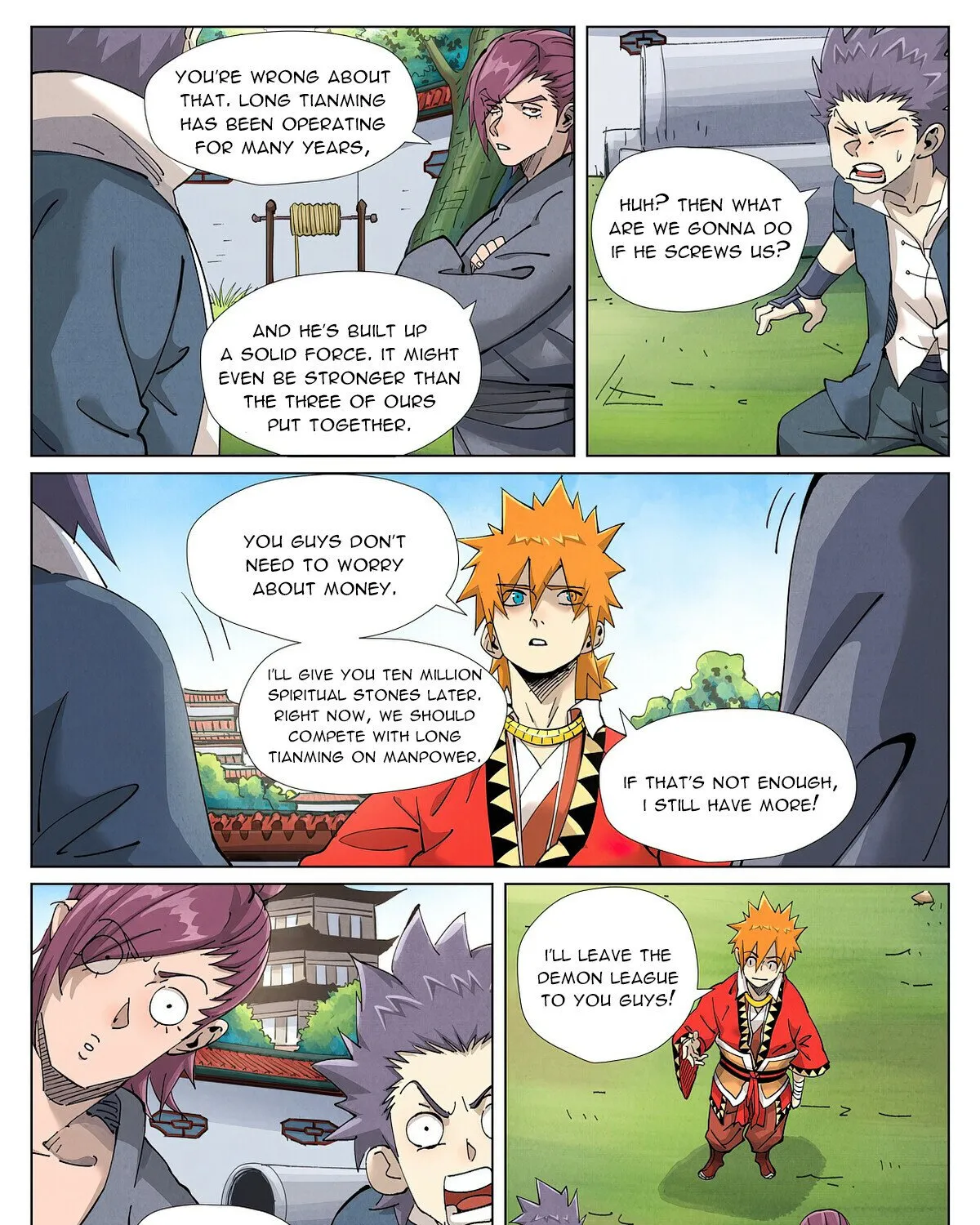 Tales Of Demons And Gods Zinmanga X Chapter 413.1 Page 7