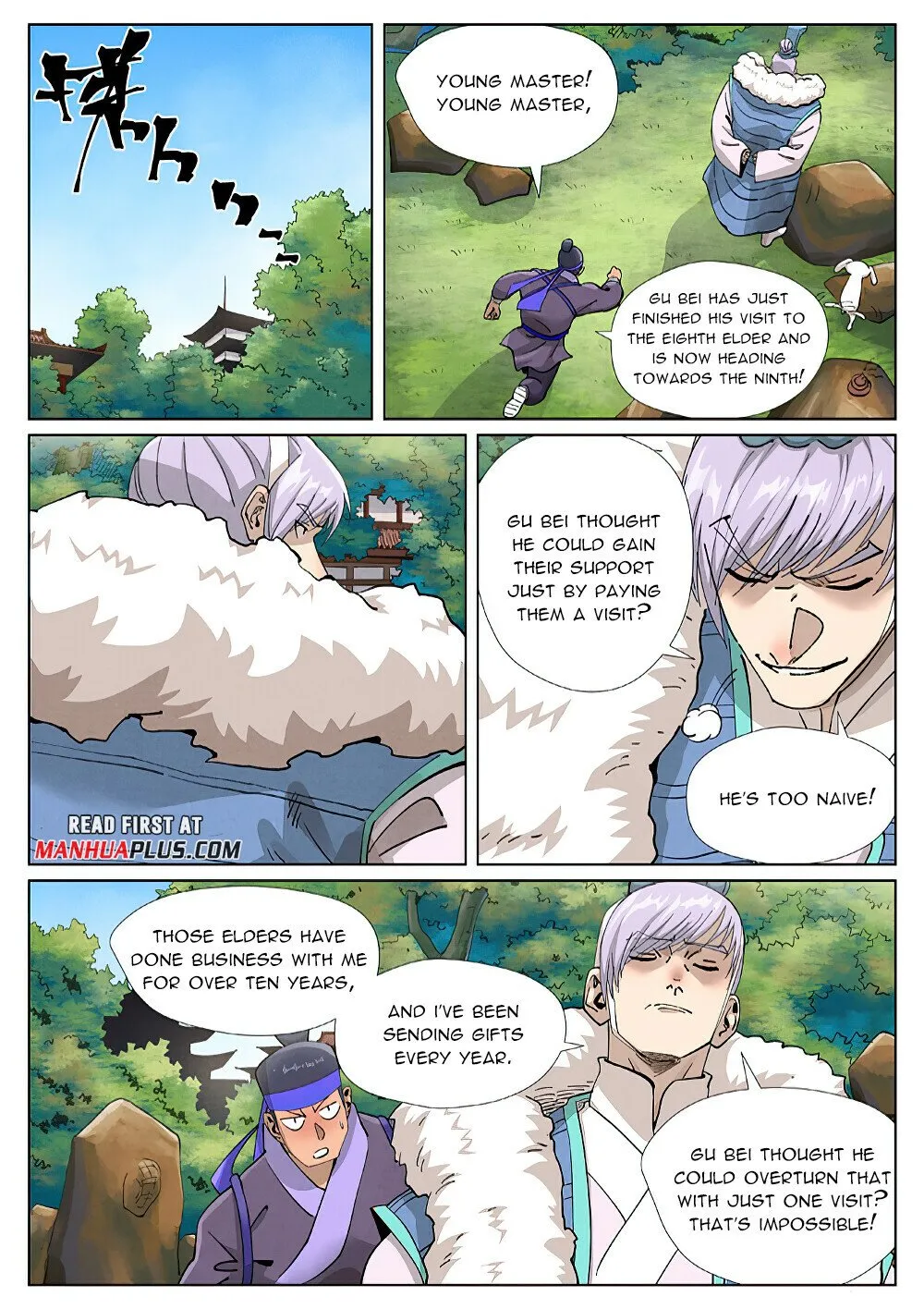 Tales Of Demons And Gods Zinmanga X Chapter 410.6 Page 9