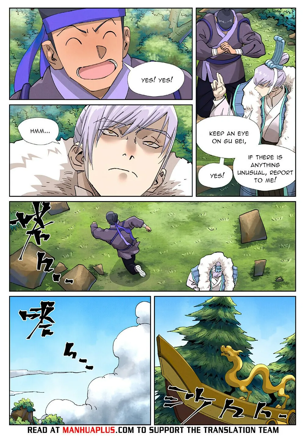 Tales Of Demons And Gods Zinmanga X Chapter 410.6 Page 10