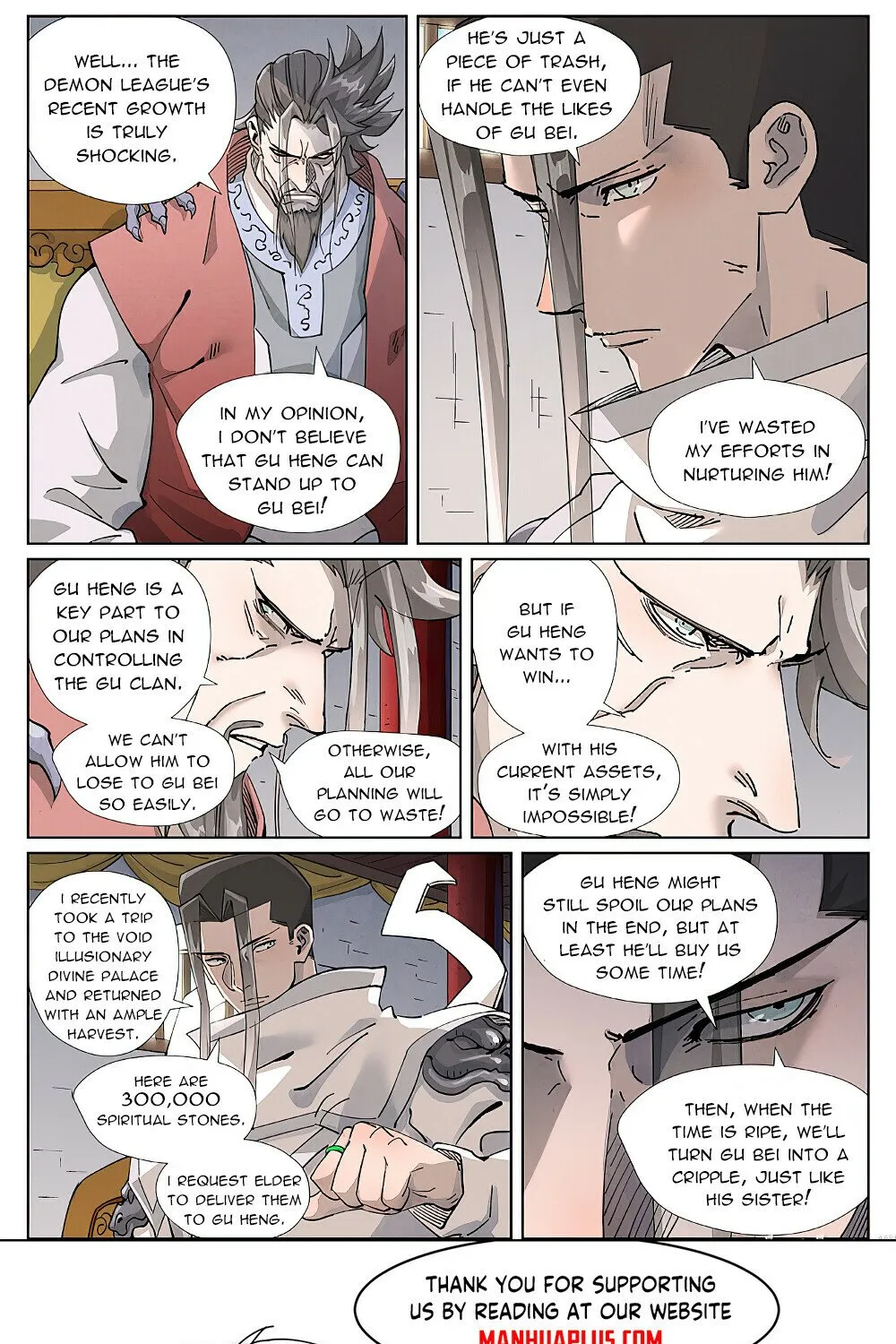 Tales Of Demons And Gods Zinmanga X Chapter 410.6 Page 12