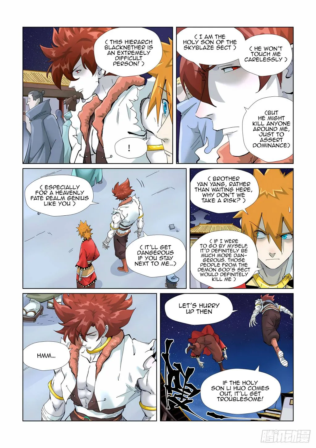 Tales Of Demons And Gods Zinmanga X Chapter 408.1 Page 11