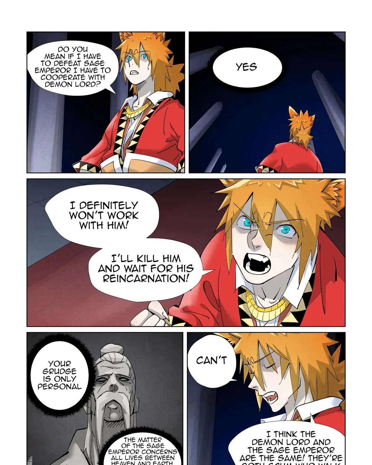 Tales Of Demons And Gods Zinmanga X Chapter 398.5 Page 3