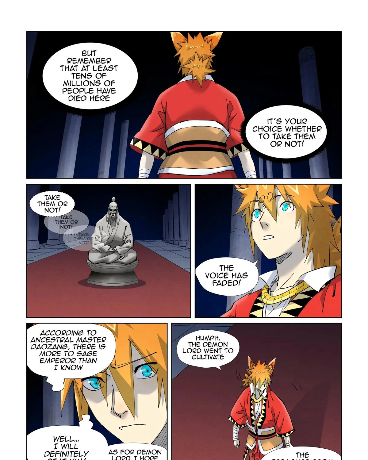 Tales Of Demons And Gods Zinmanga X Chapter 398.5 Page 9