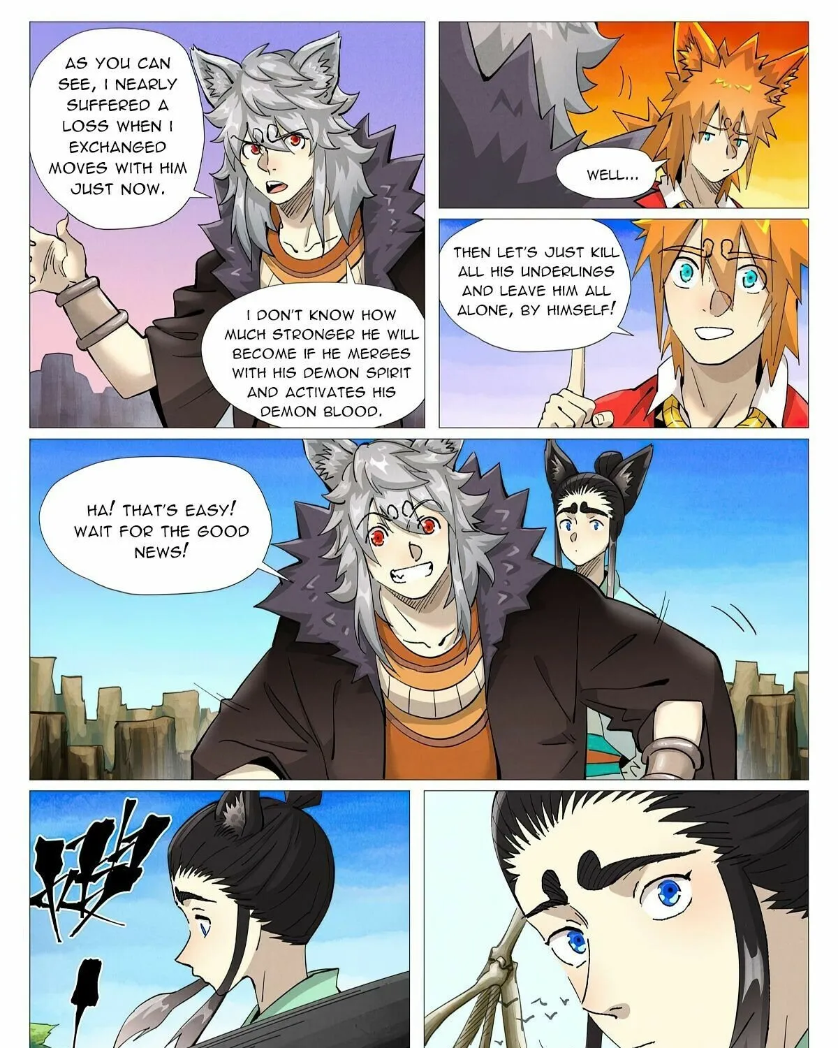 Tales Of Demons And Gods Zinmanga X Chapter 390.1 Page 9