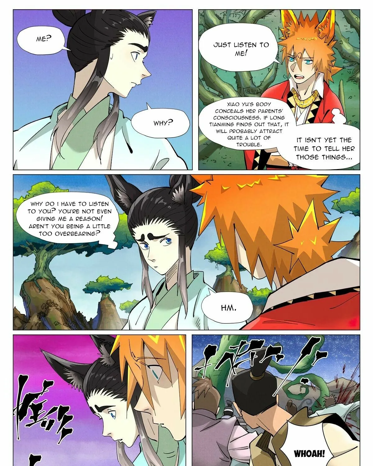 Tales Of Demons And Gods Zinmanga X Chapter 390.1 Page 13