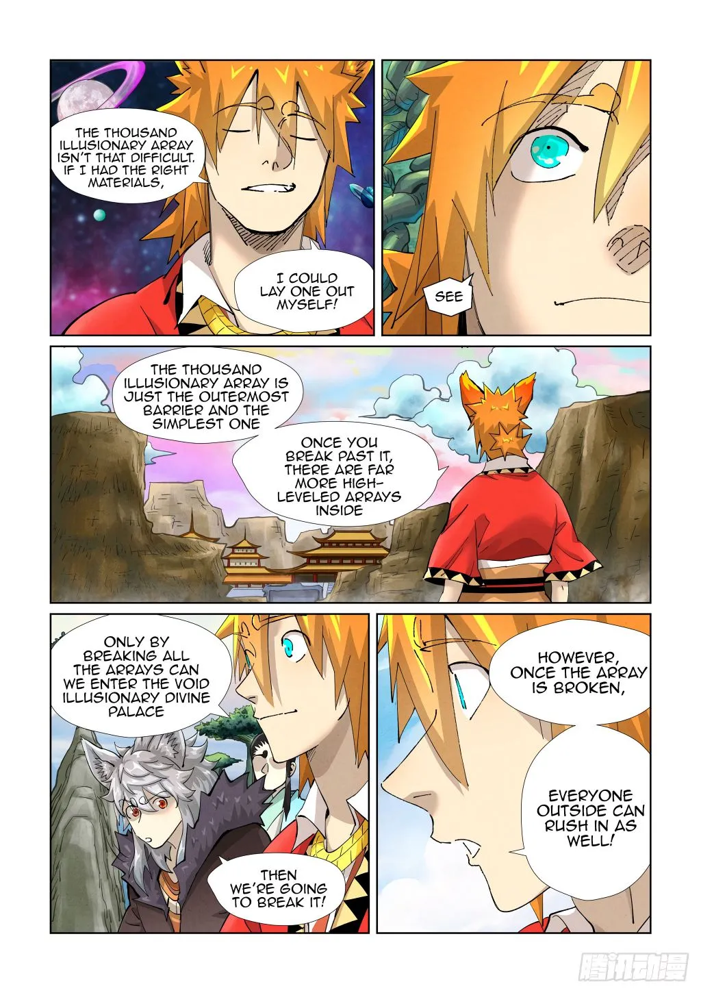 Tales Of Demons And Gods Zinmanga X Chapter 389.5 Page 7
