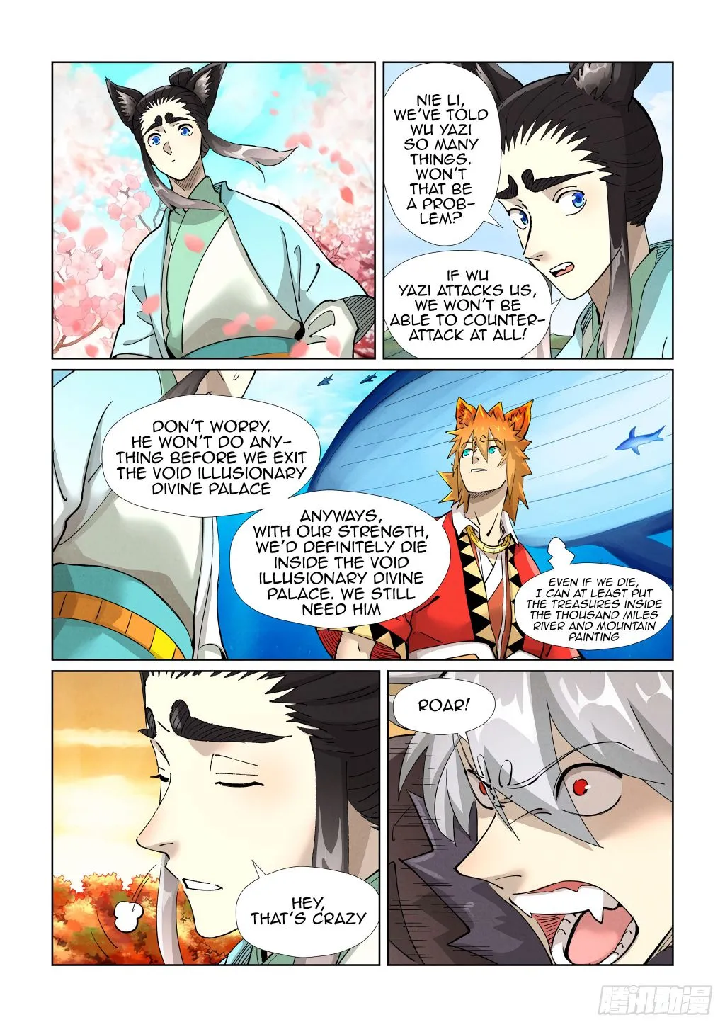 Tales Of Demons And Gods Zinmanga X Chapter 389.5 Page 9