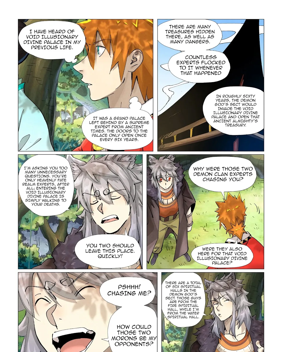 Tales Of Demons And Gods Zinmanga X Chapter 385.5 Page 5