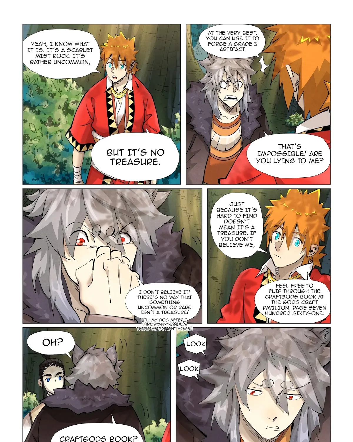 Tales Of Demons And Gods Zinmanga X Chapter 385.5 Page 11