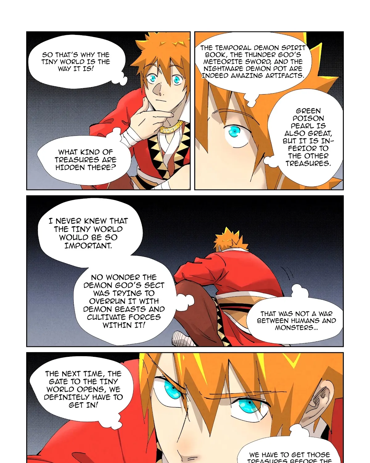 Tales Of Demons And Gods Zinmanga X Chapter 384.5 Page 9