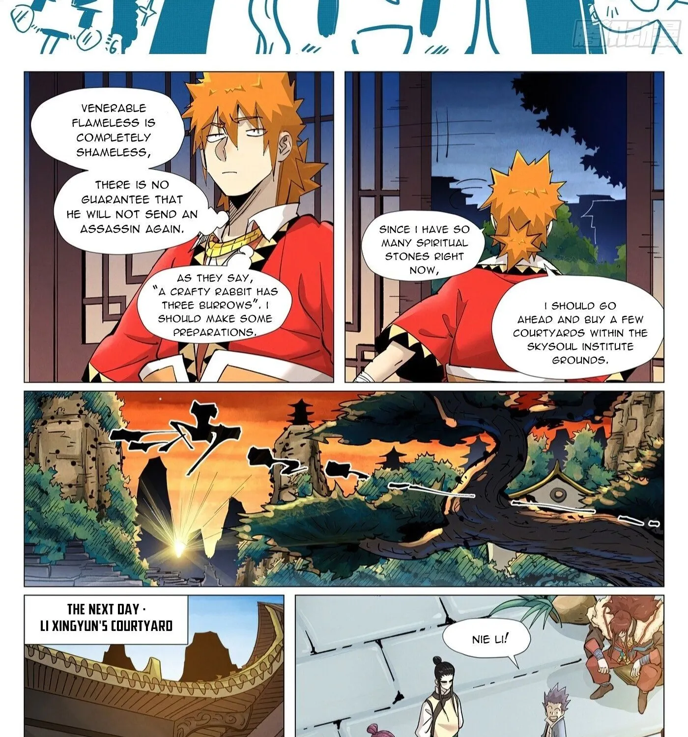 Tales Of Demons And Gods Zinmanga X Chapter 379.6 Page 2