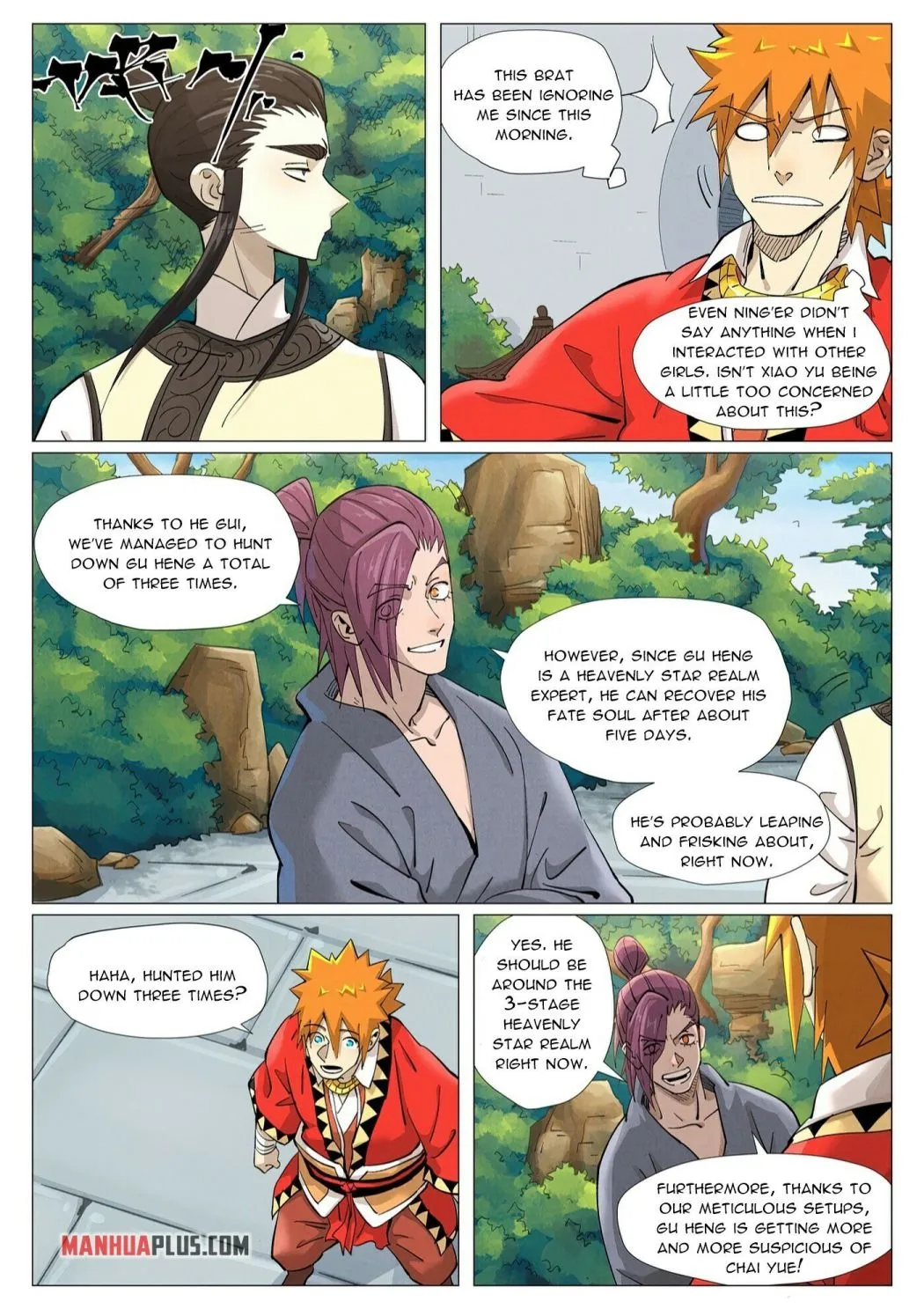 Tales Of Demons And Gods Zinmanga X Chapter 379.5 Page 3