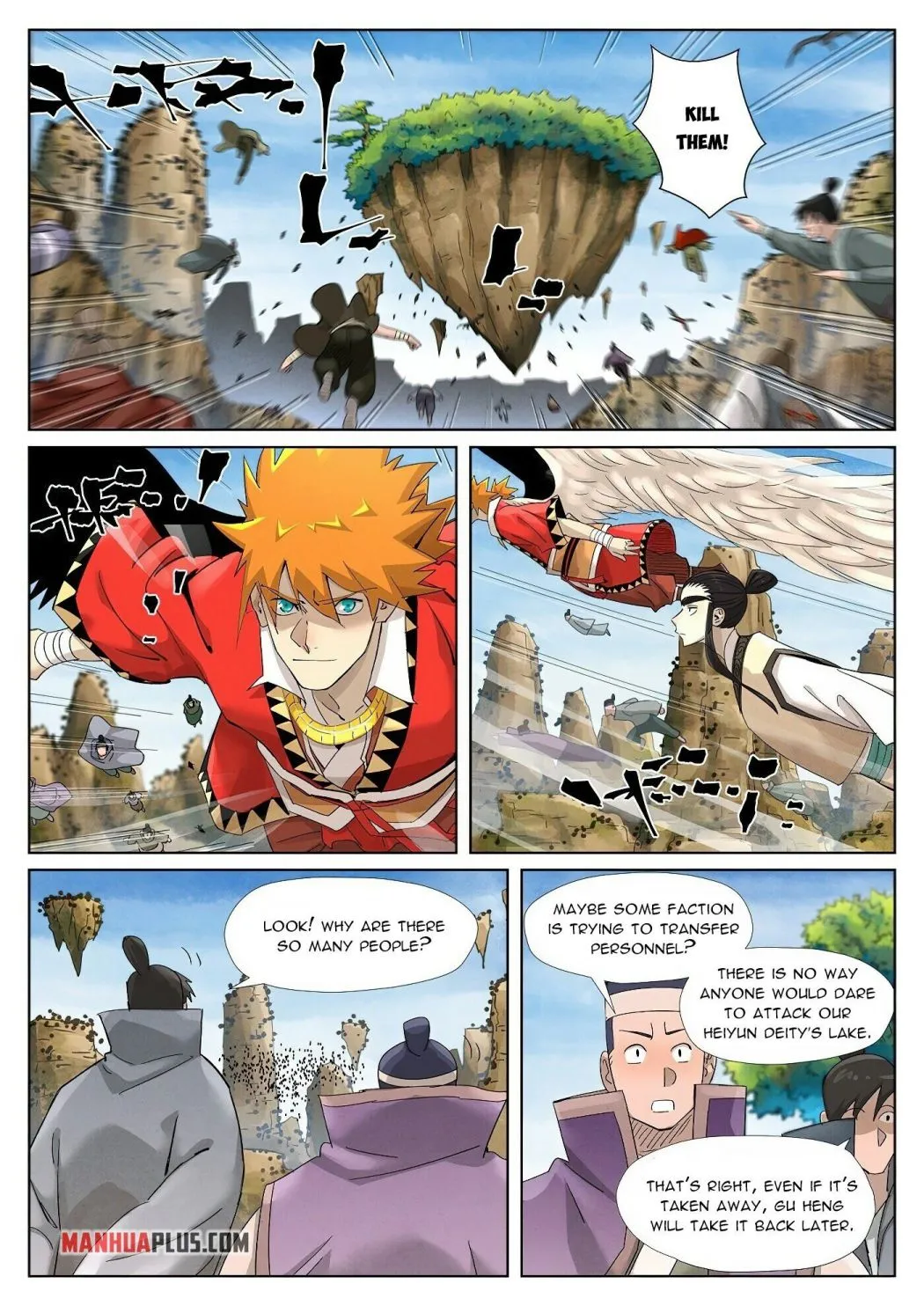 Tales Of Demons And Gods Zinmanga X Chapter 379.5 Page 9