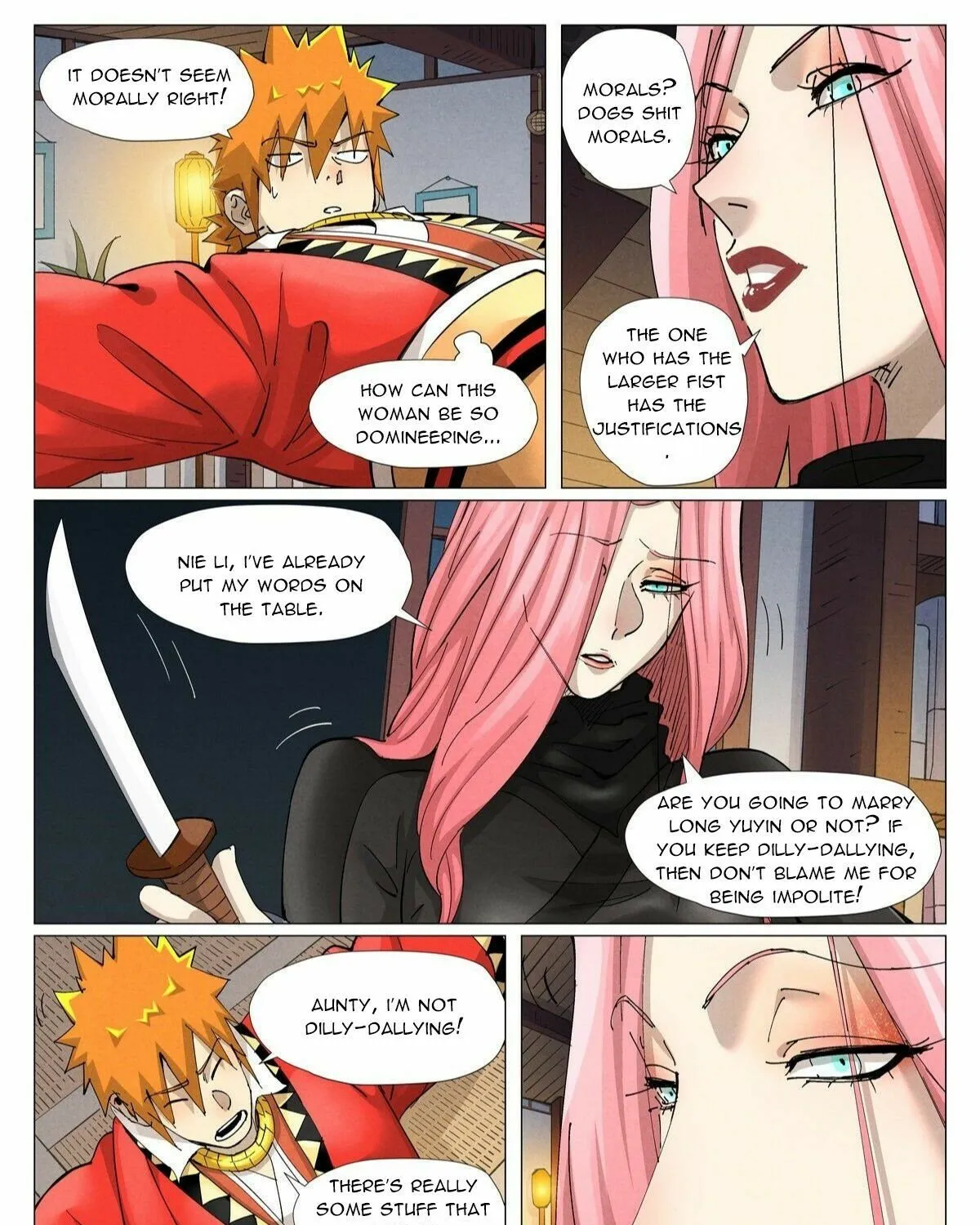 Tales Of Demons And Gods Zinmanga X Chapter 377.5 Page 16
