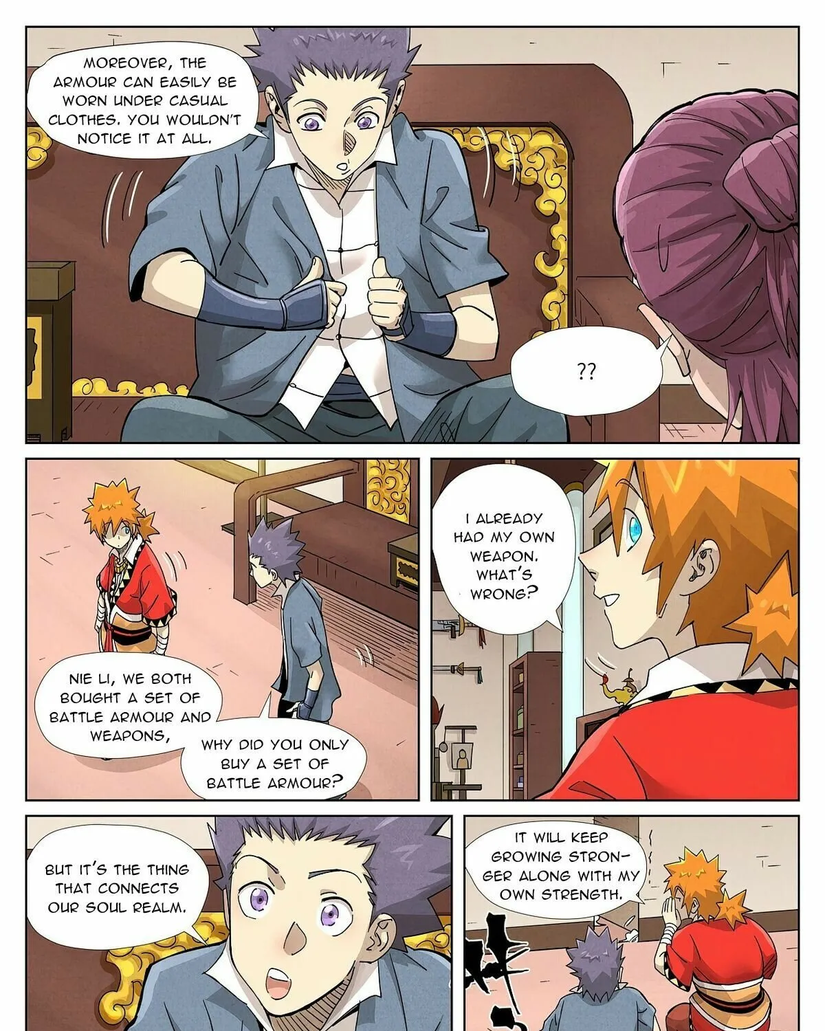 Tales Of Demons And Gods Zinmanga X Chapter 368.1 Page 14