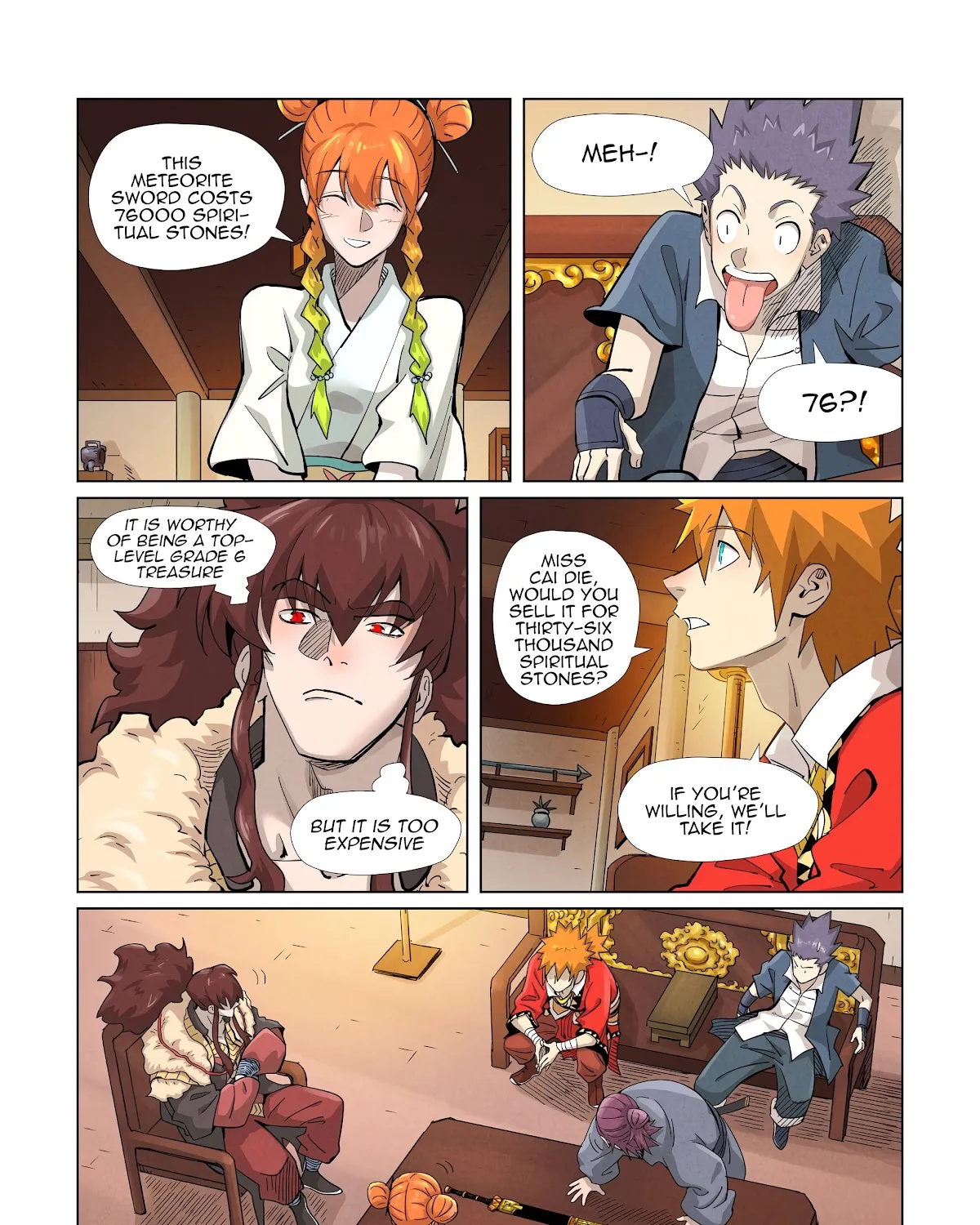 Tales Of Demons And Gods Zinmanga X Chapter 367.5 Page 9
