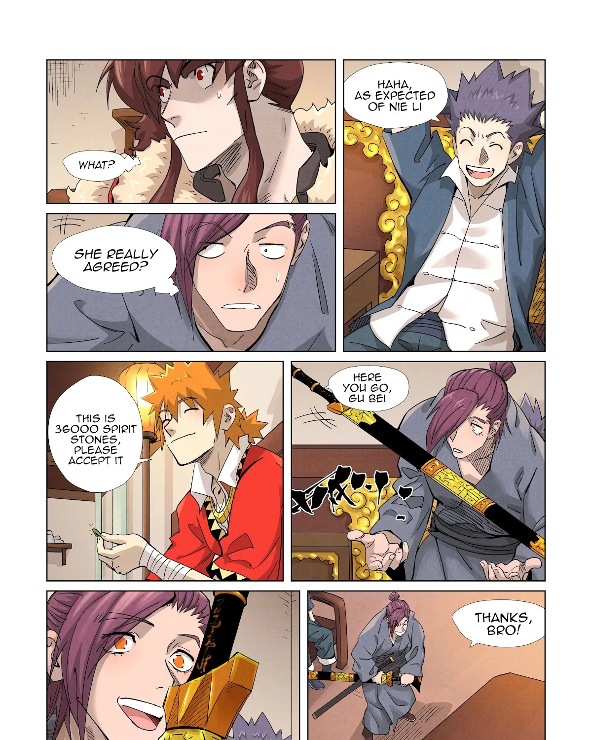 Tales Of Demons And Gods Zinmanga X Chapter 367.5 Page 13