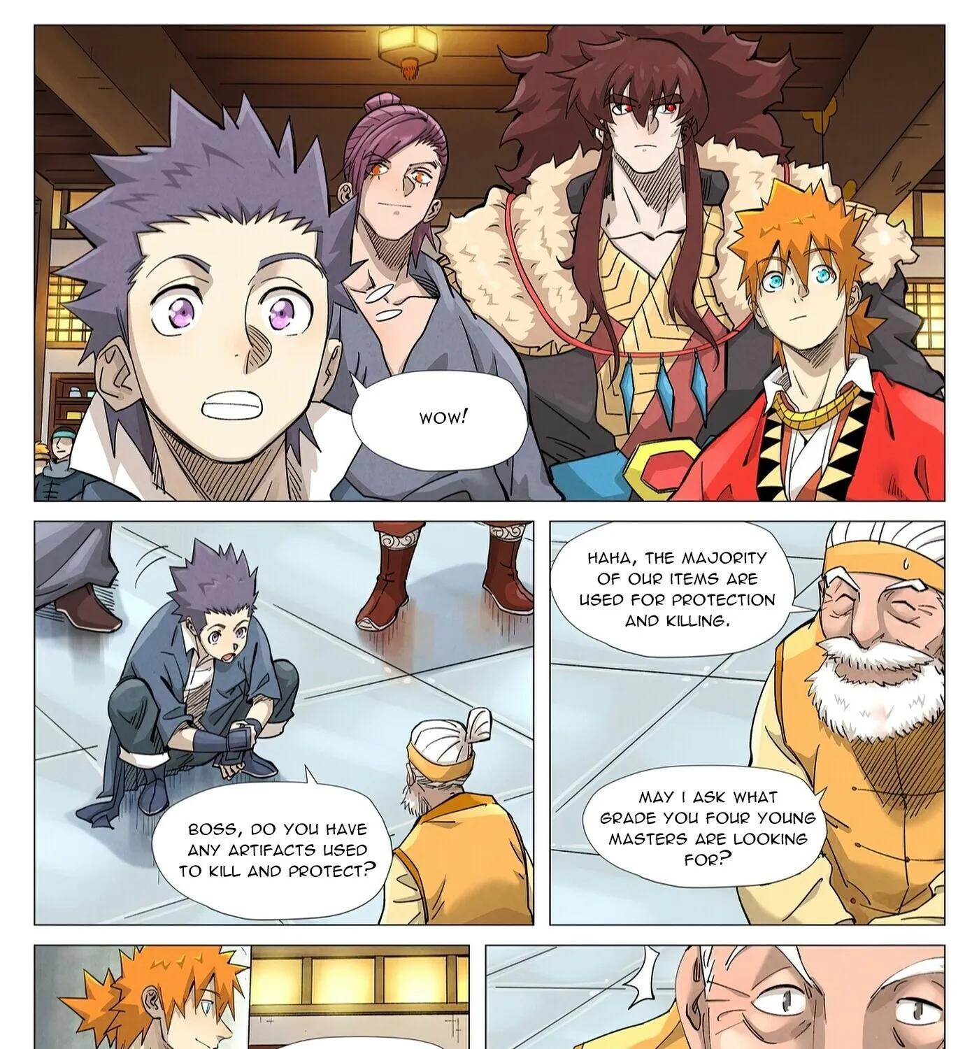 Tales Of Demons And Gods Zinmanga X Chapter 367.1 Page 4