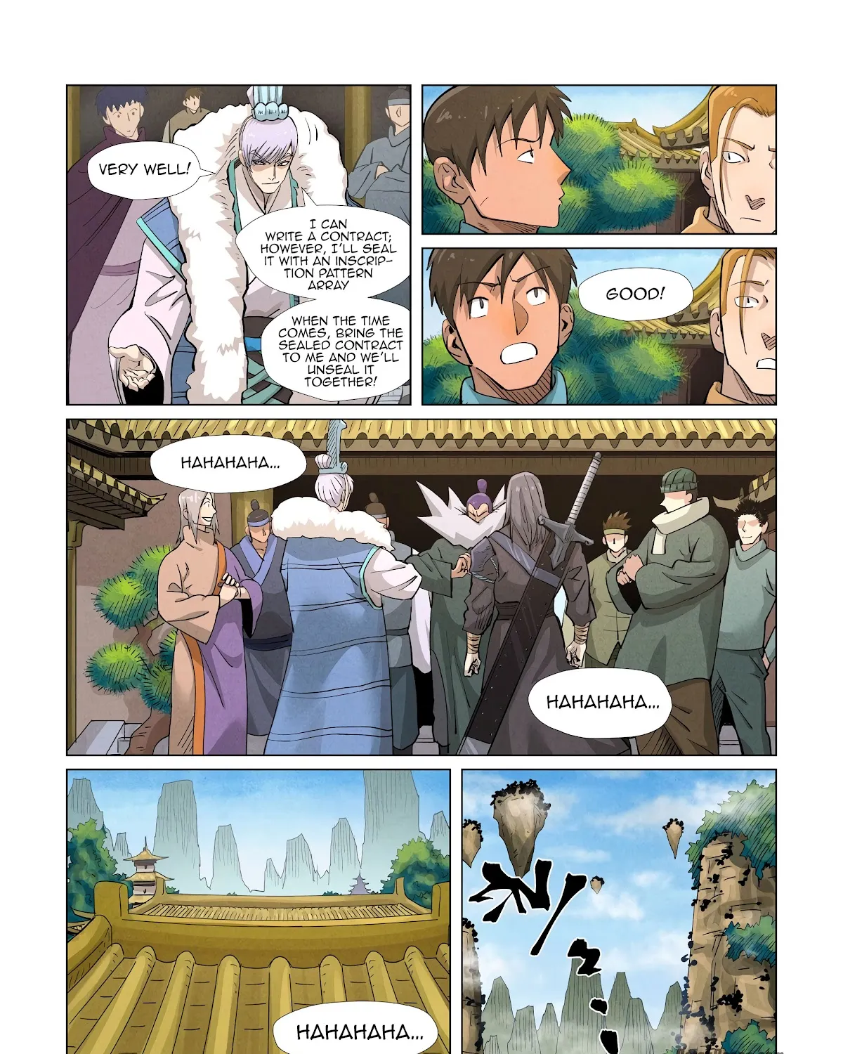 Tales Of Demons And Gods Zinmanga X Chapter 362.5 Page 7