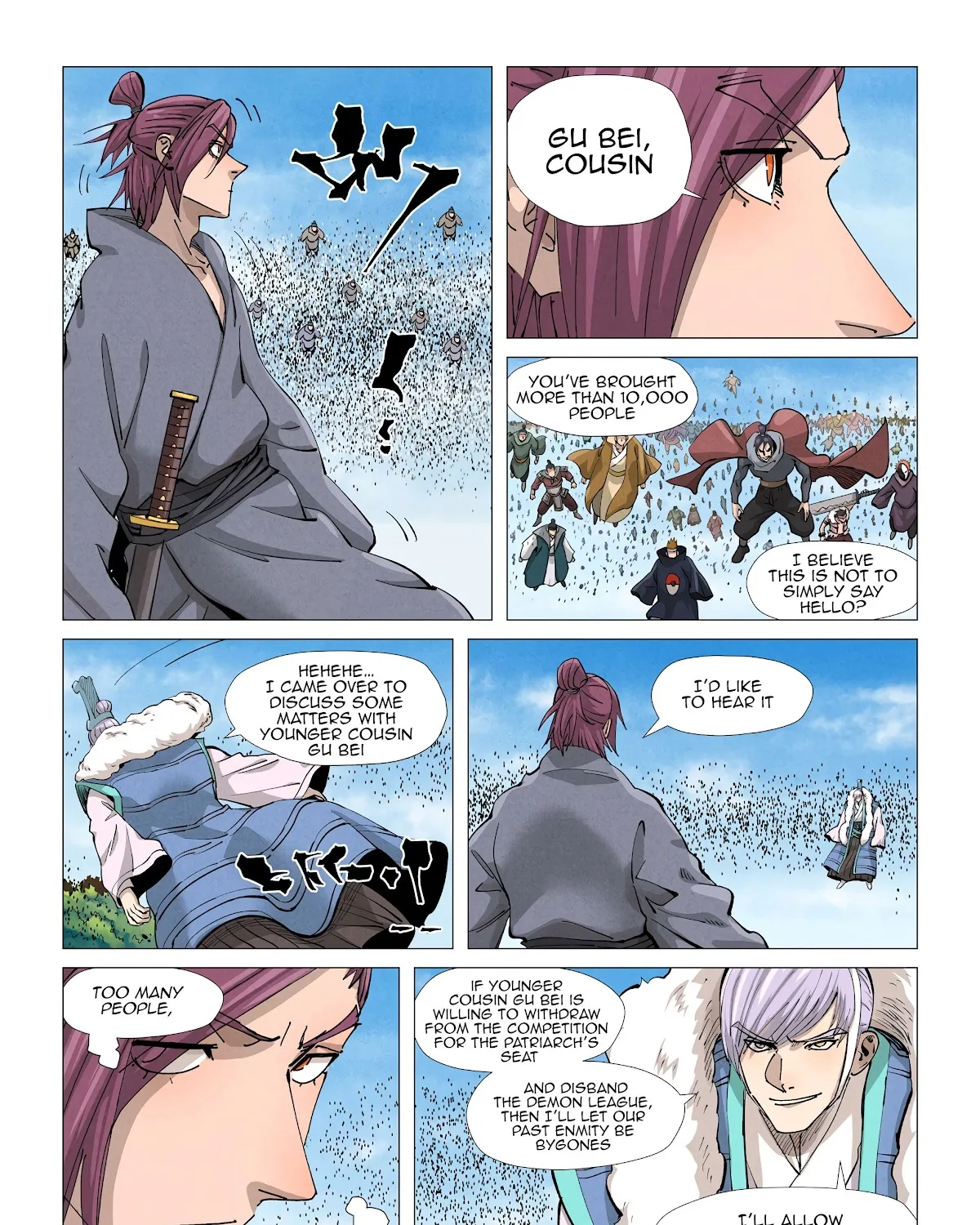 Tales Of Demons And Gods Zinmanga X Chapter 362.5 Page 17