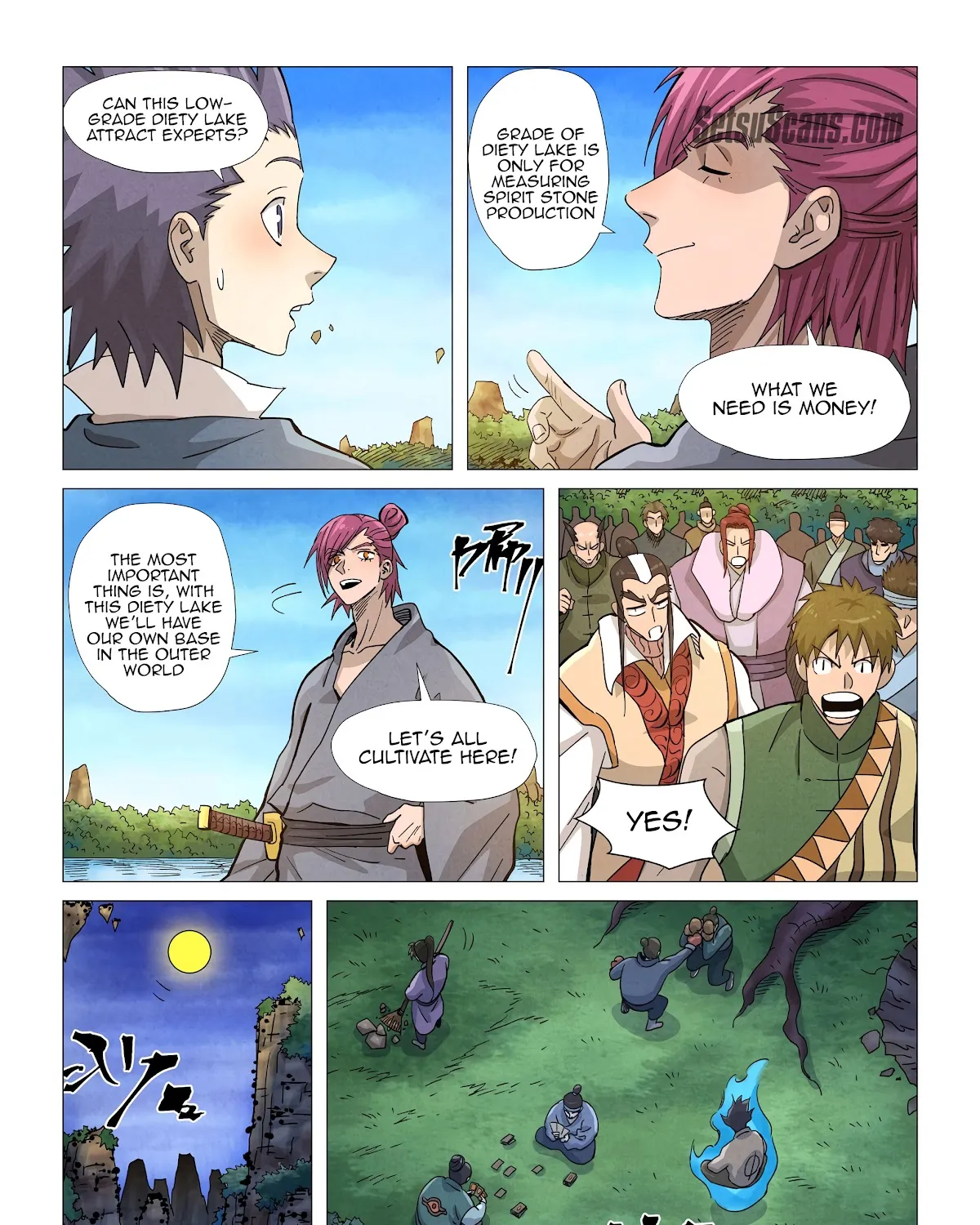 Tales Of Demons And Gods Zinmanga X Chapter 361.5 Page 17