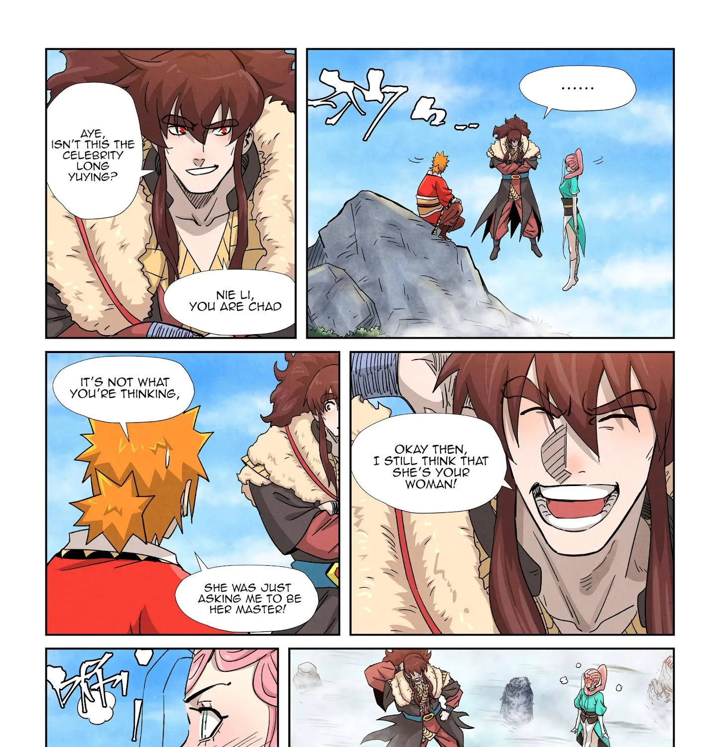 Tales Of Demons And Gods Zinmanga X Chapter 355.5 Page 22