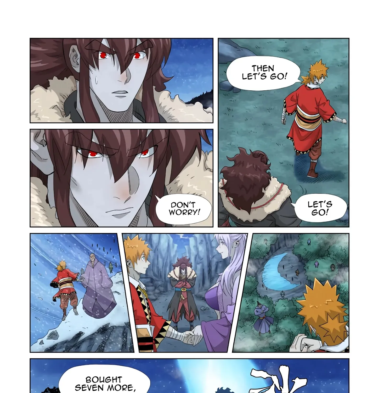 Tales Of Demons And Gods Zinmanga X Chapter 354.1 Page 11