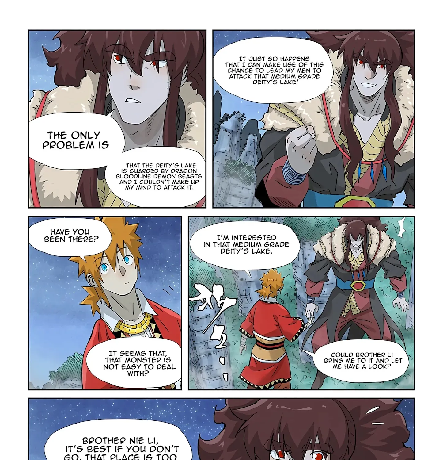 Tales Of Demons And Gods Zinmanga X Chapter 354.1 Page 15