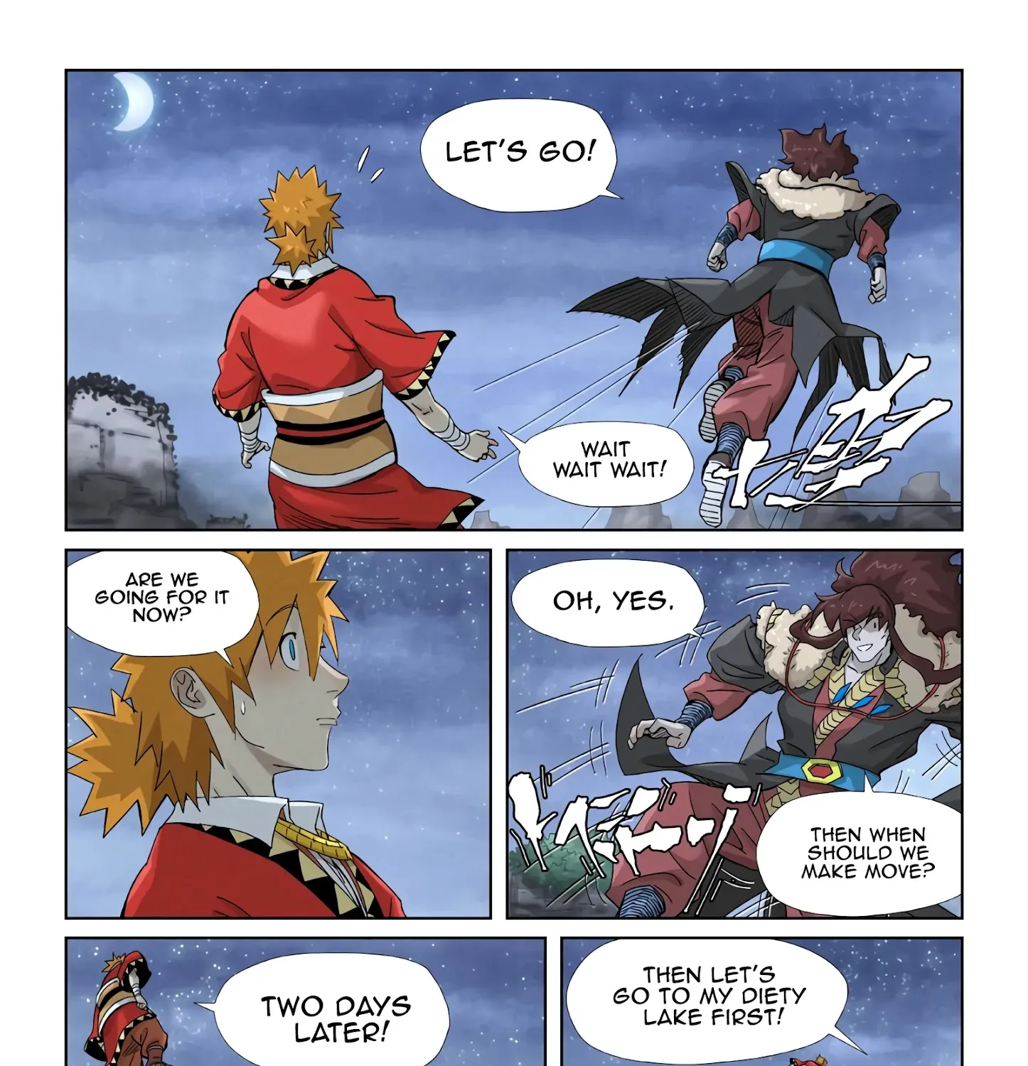 Tales Of Demons And Gods Zinmanga X Chapter 354.1 Page 19