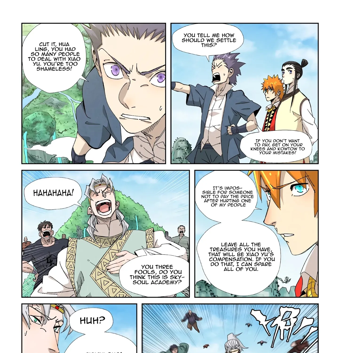 Tales Of Demons And Gods Zinmanga X Chapter 352.1 Page 6