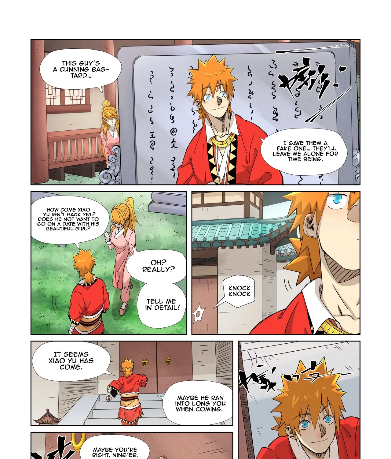 Tales Of Demons And Gods Zinmanga X Chapter 345.1 Page 7