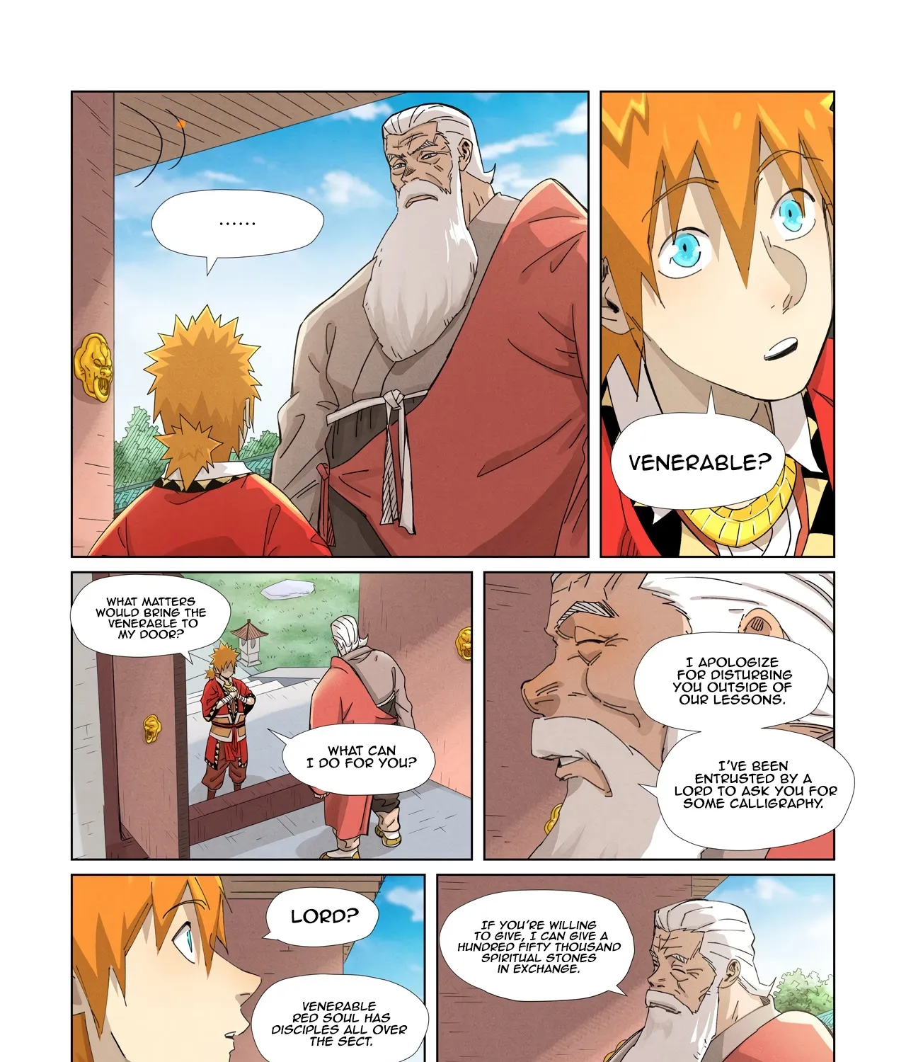 Tales Of Demons And Gods Zinmanga X Chapter 345.1 Page 9