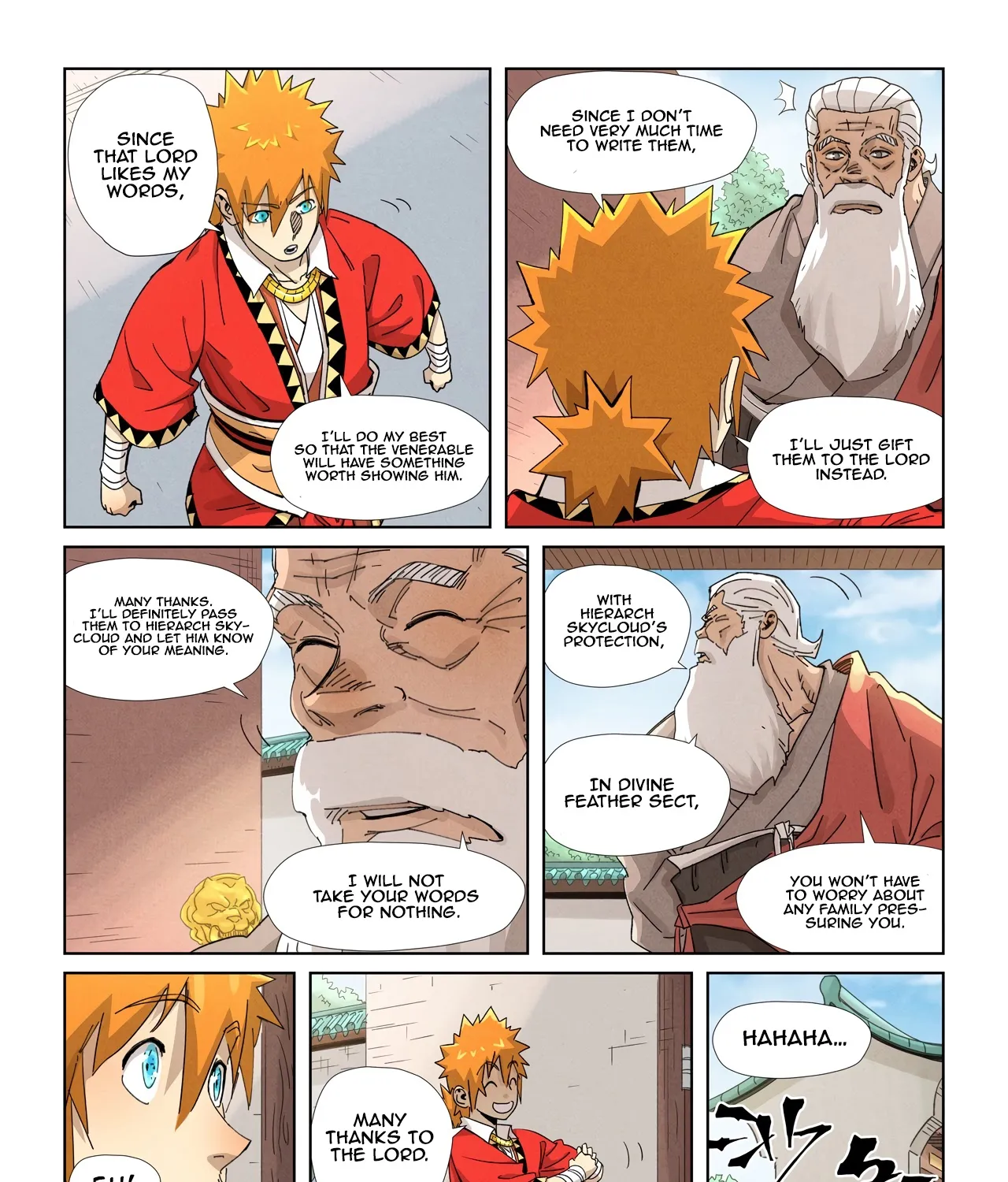 Tales Of Demons And Gods Zinmanga X Chapter 345.1 Page 13