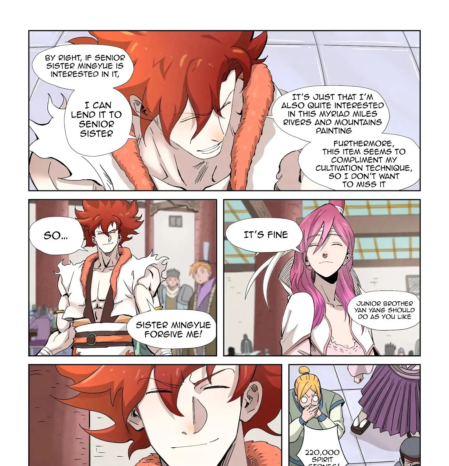 Tales Of Demons And Gods Zinmanga X Chapter 338.5 Page 22