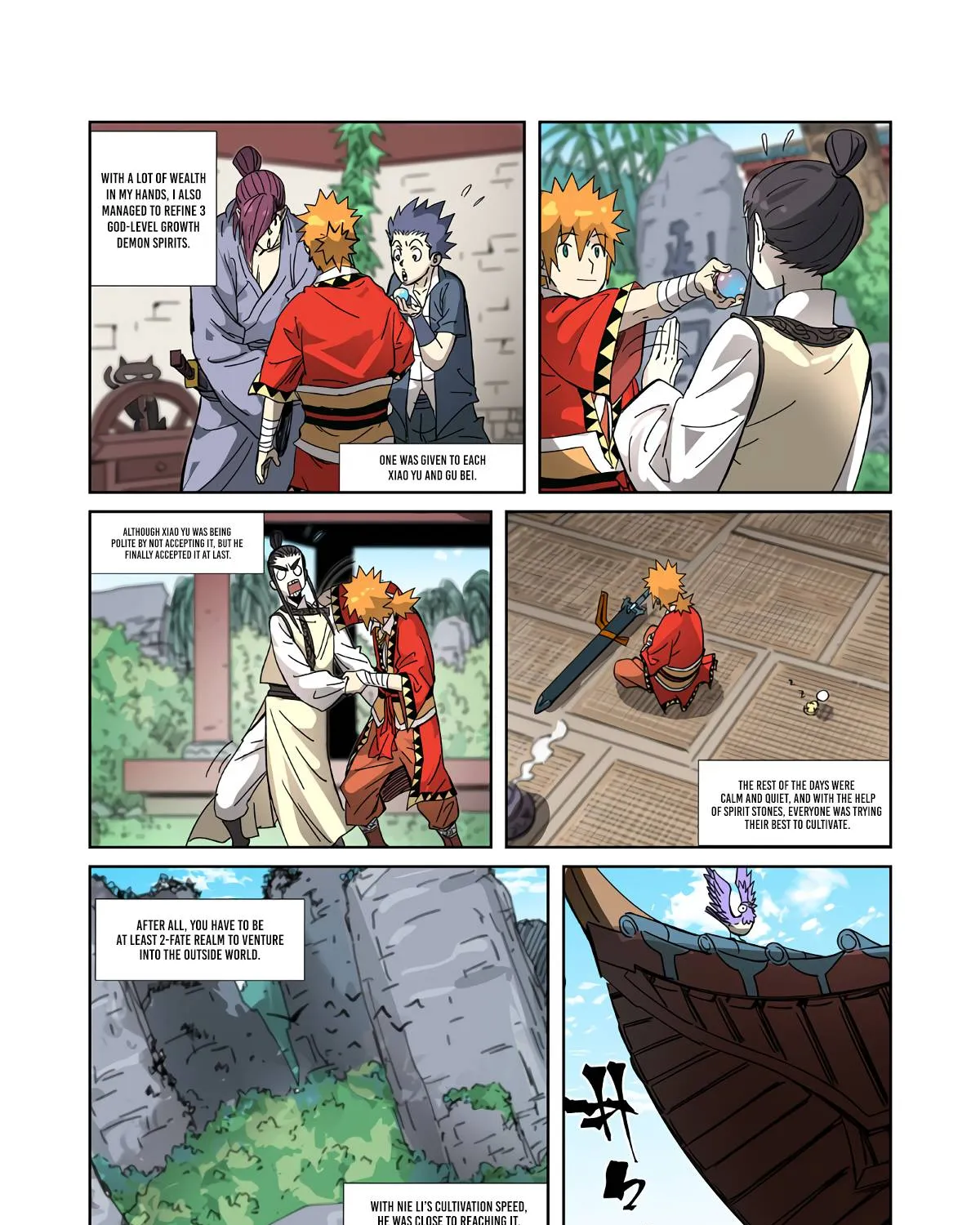 Tales Of Demons And Gods Zinmanga X Chapter 333.5 Page 13