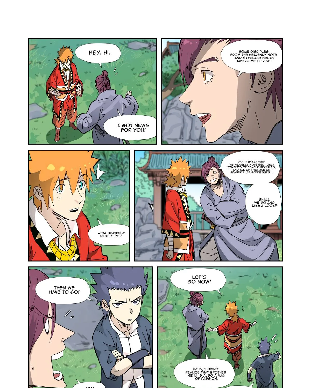 Tales Of Demons And Gods Zinmanga X Chapter 333.5 Page 17