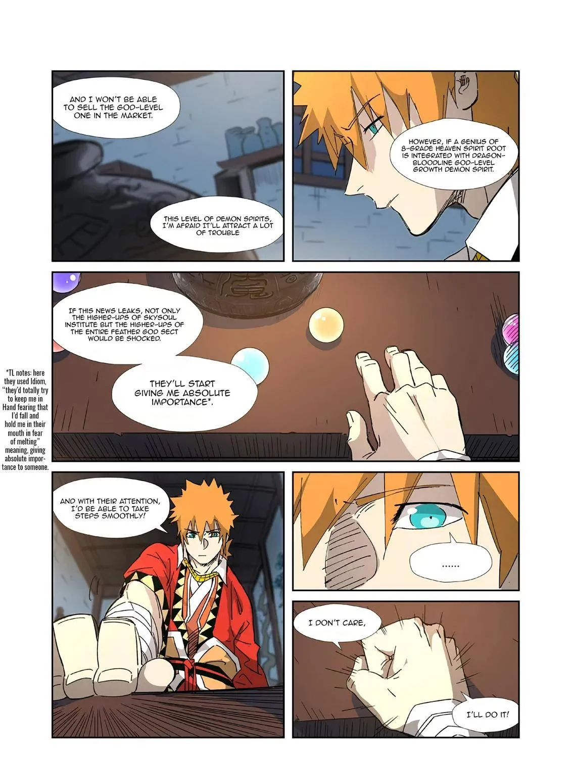 Tales Of Demons And Gods Zinmanga X Chapter 332.5 Page 7