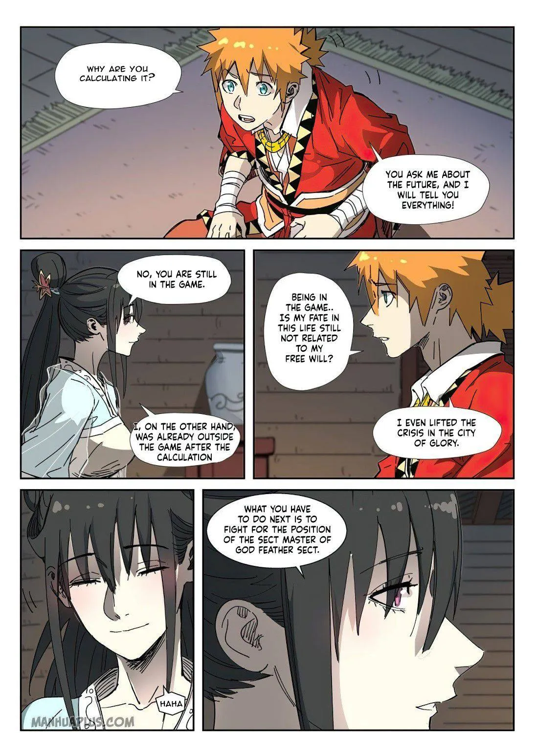 Tales Of Demons And Gods Zinmanga X Chapter 329.5 Page 8