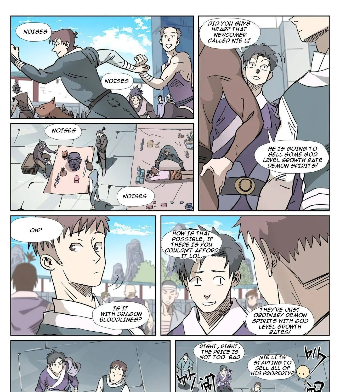 Tales Of Demons And Gods Zinmanga X Chapter 327.5 Page 10