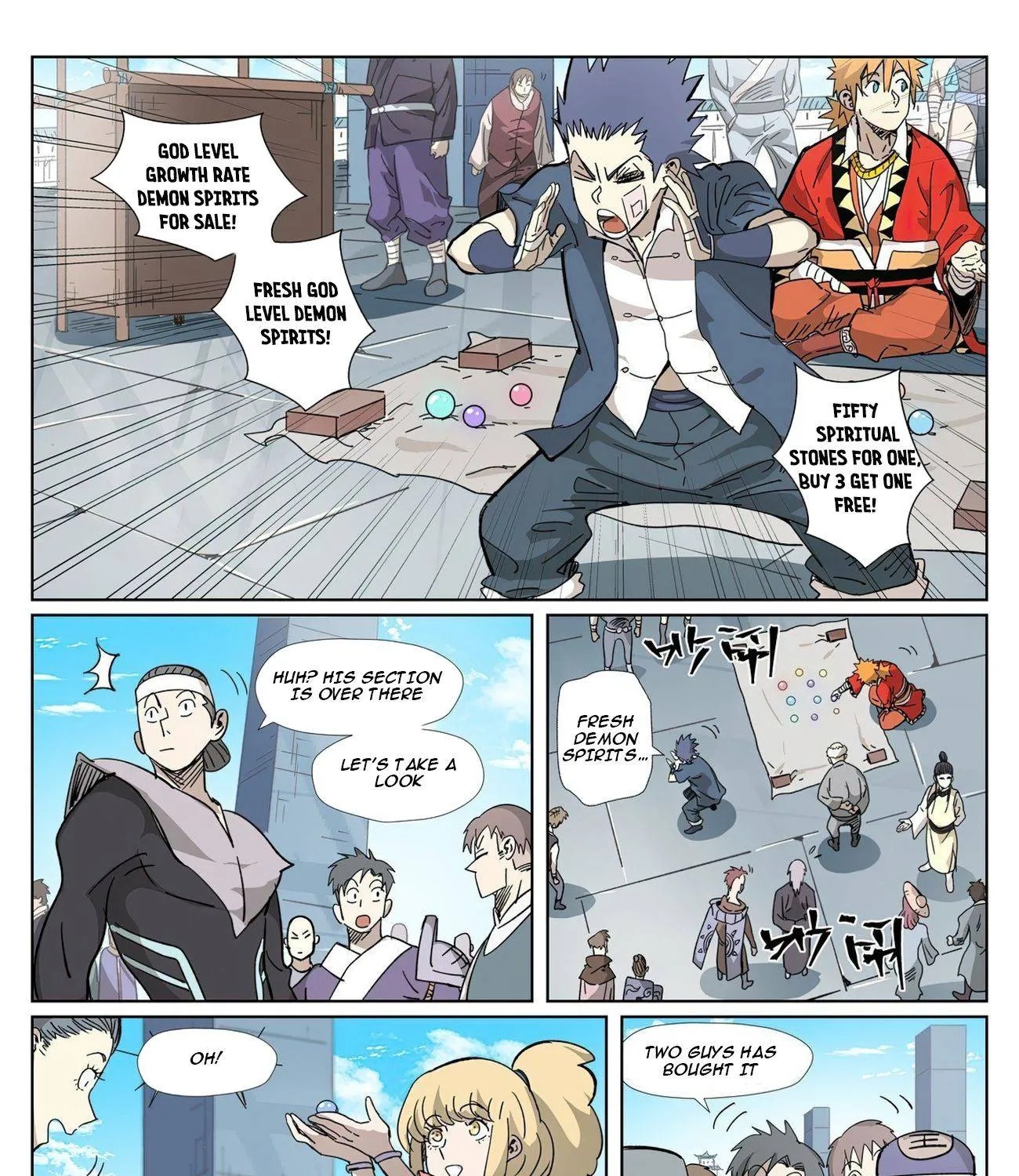 Tales Of Demons And Gods Zinmanga X Chapter 327.5 Page 12
