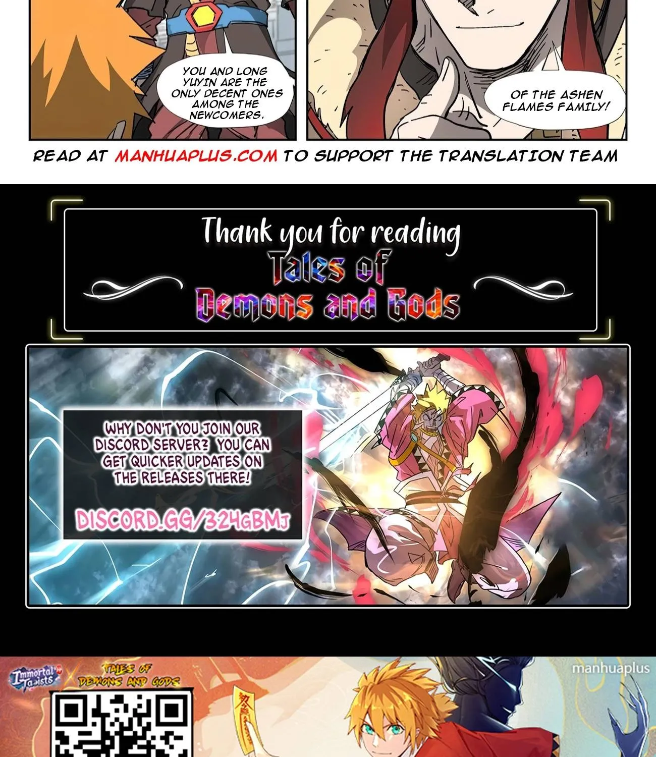Tales Of Demons And Gods Zinmanga X Chapter 327.5 Page 21