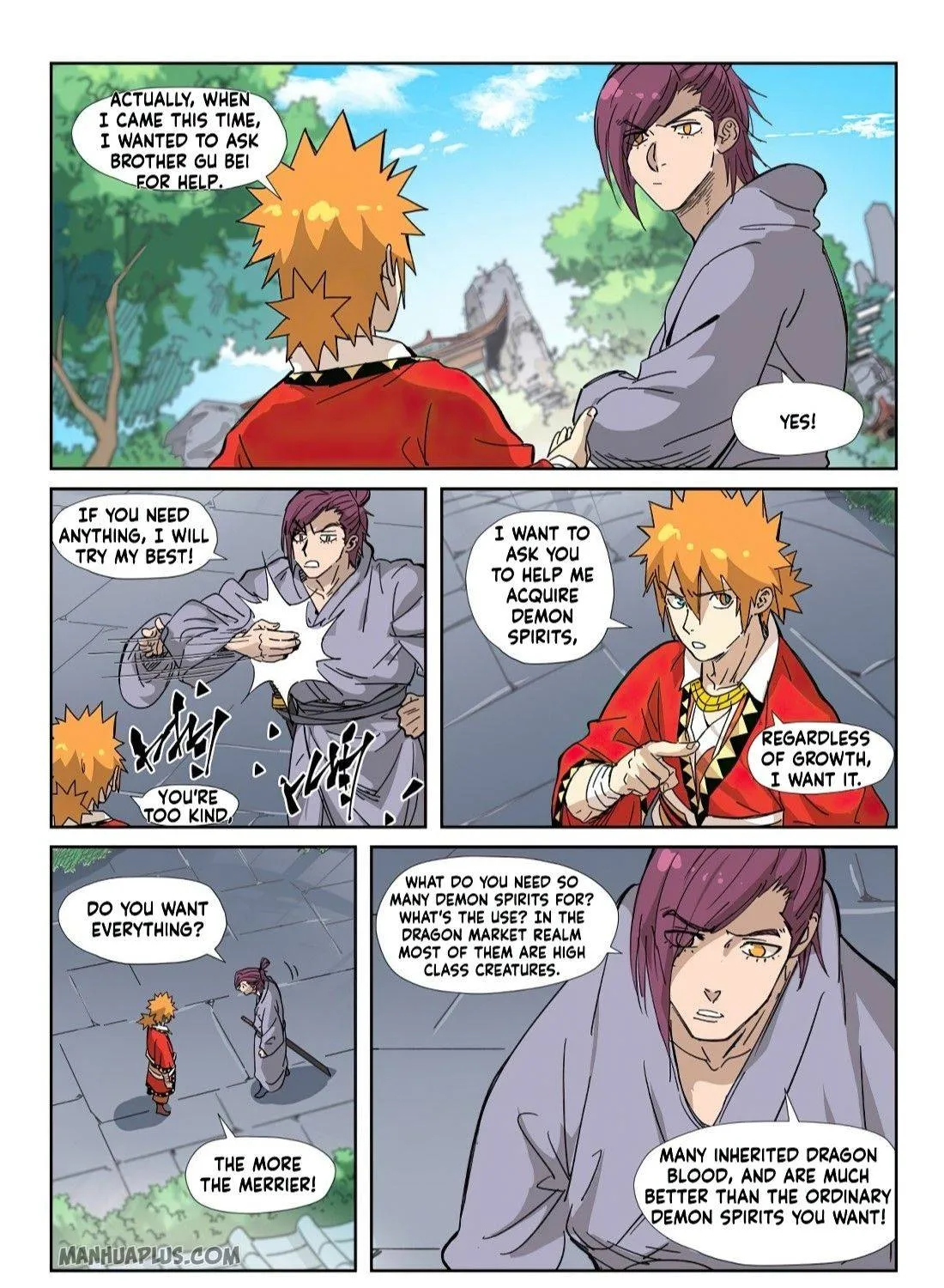 Tales Of Demons And Gods Zinmanga X Chapter 327 Page 4