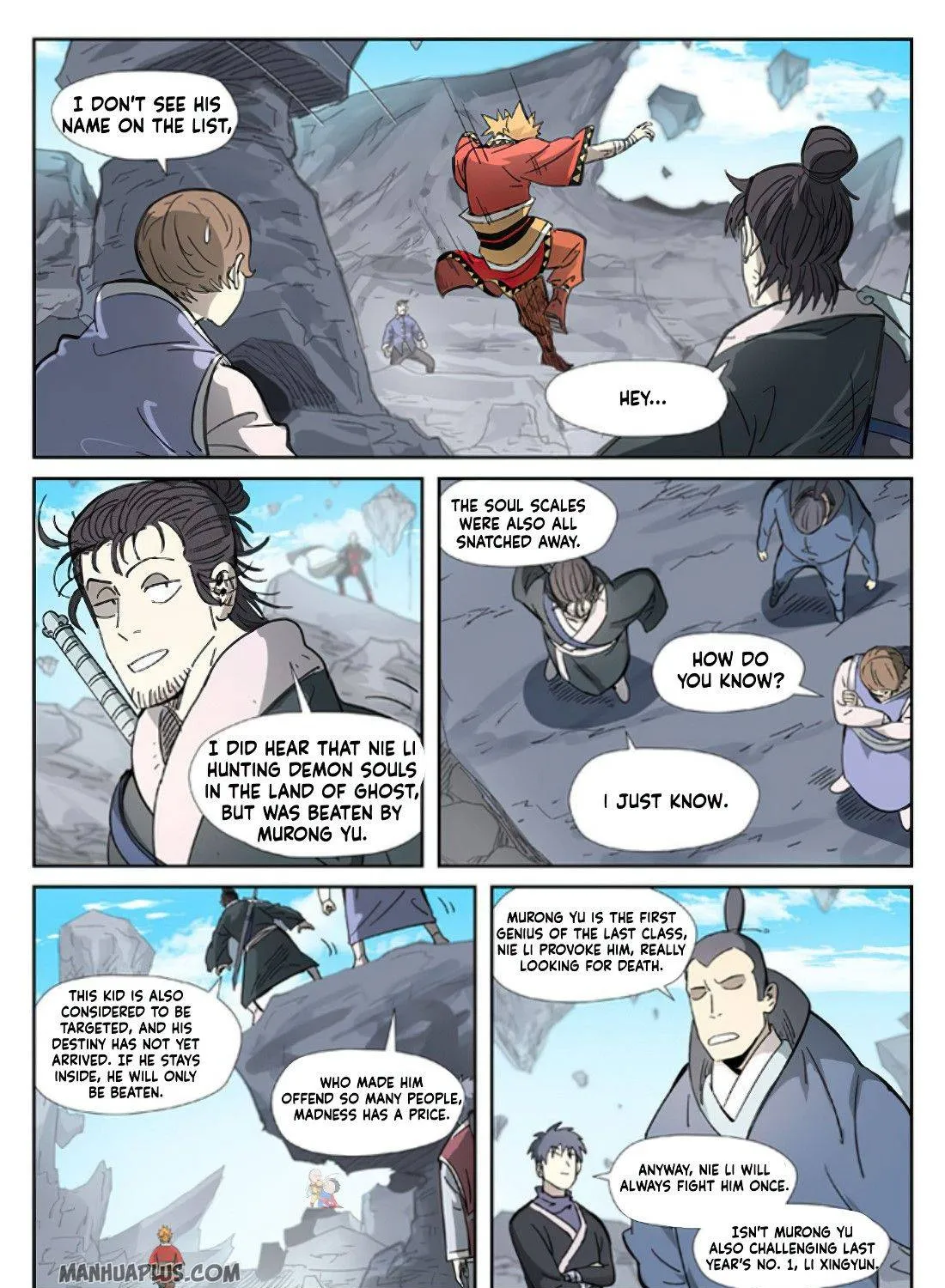 Tales Of Demons And Gods Zinmanga X Chapter 326.5 Page 9