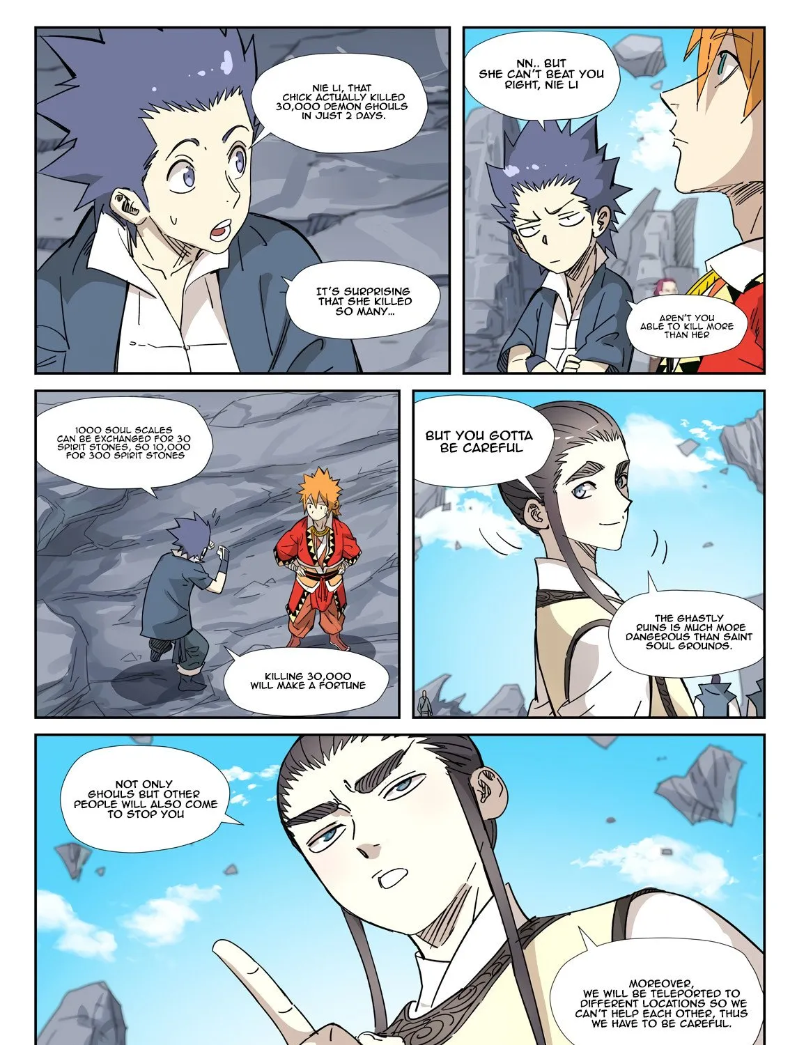 Tales Of Demons And Gods Zinmanga X Chapter 324.5 Page 7