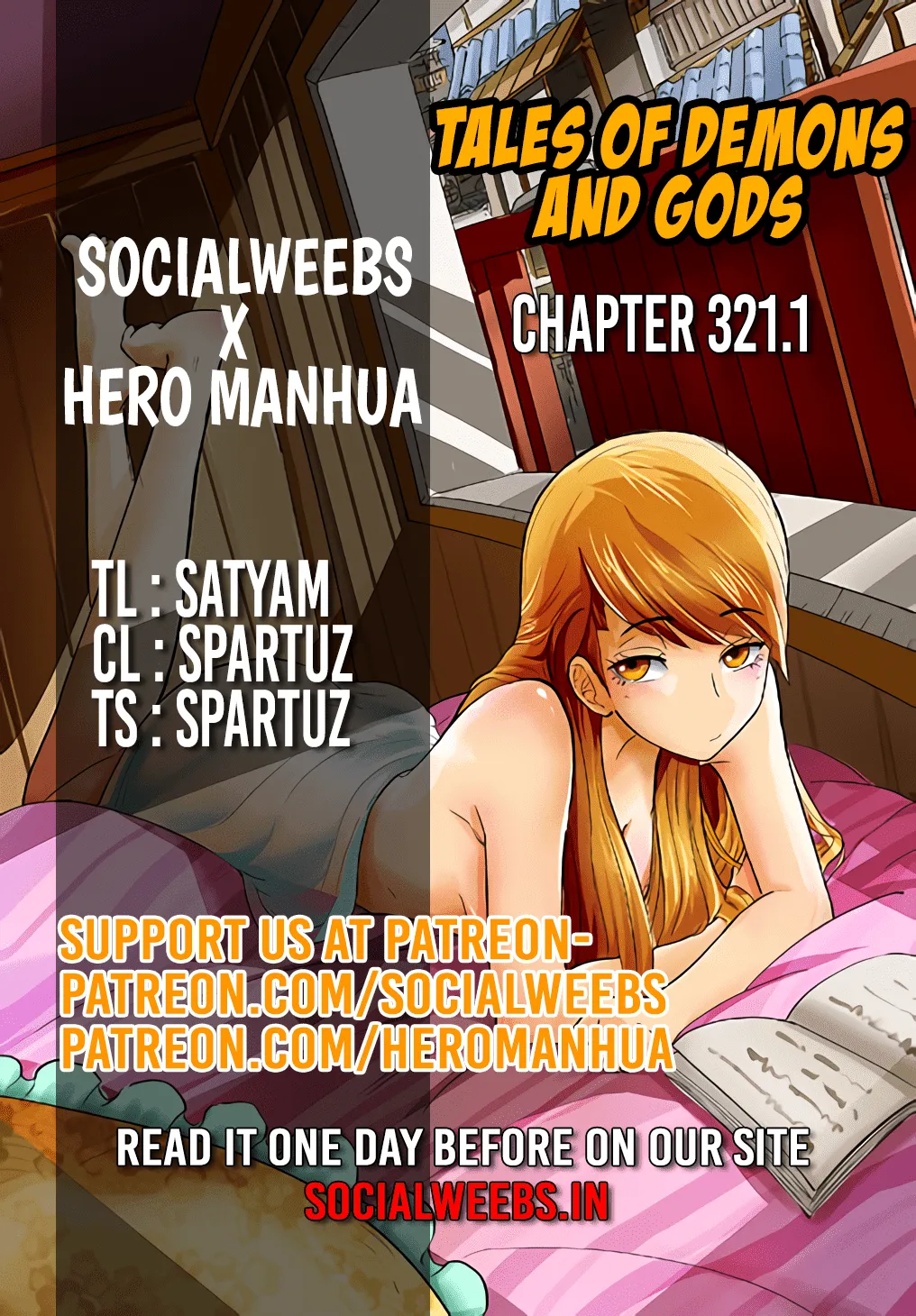 Tales Of Demons And Gods Zinmanga X Chapter 321 Page 1