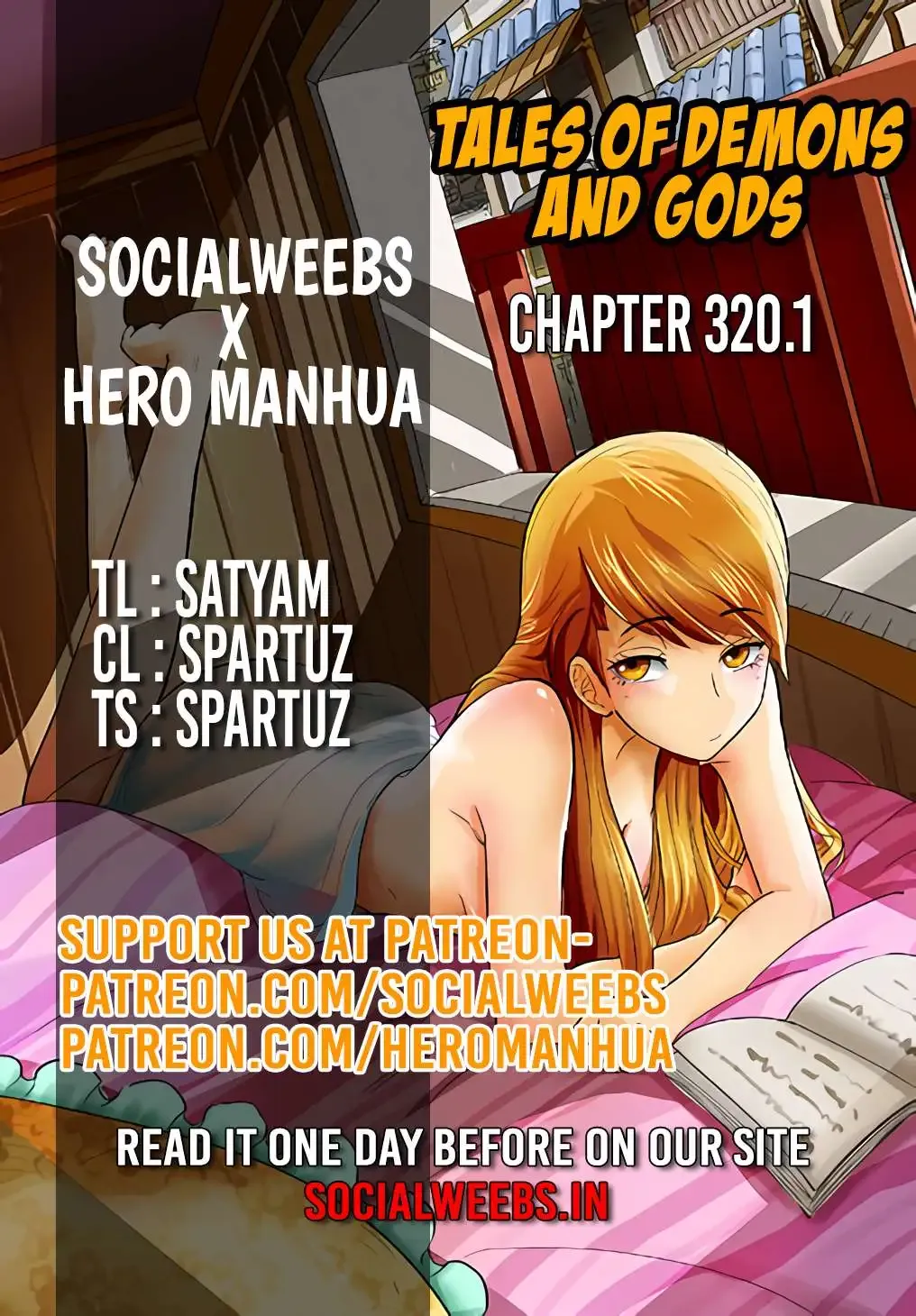 Tales Of Demons And Gods Zinmanga X Chapter 320.1 Page 2
